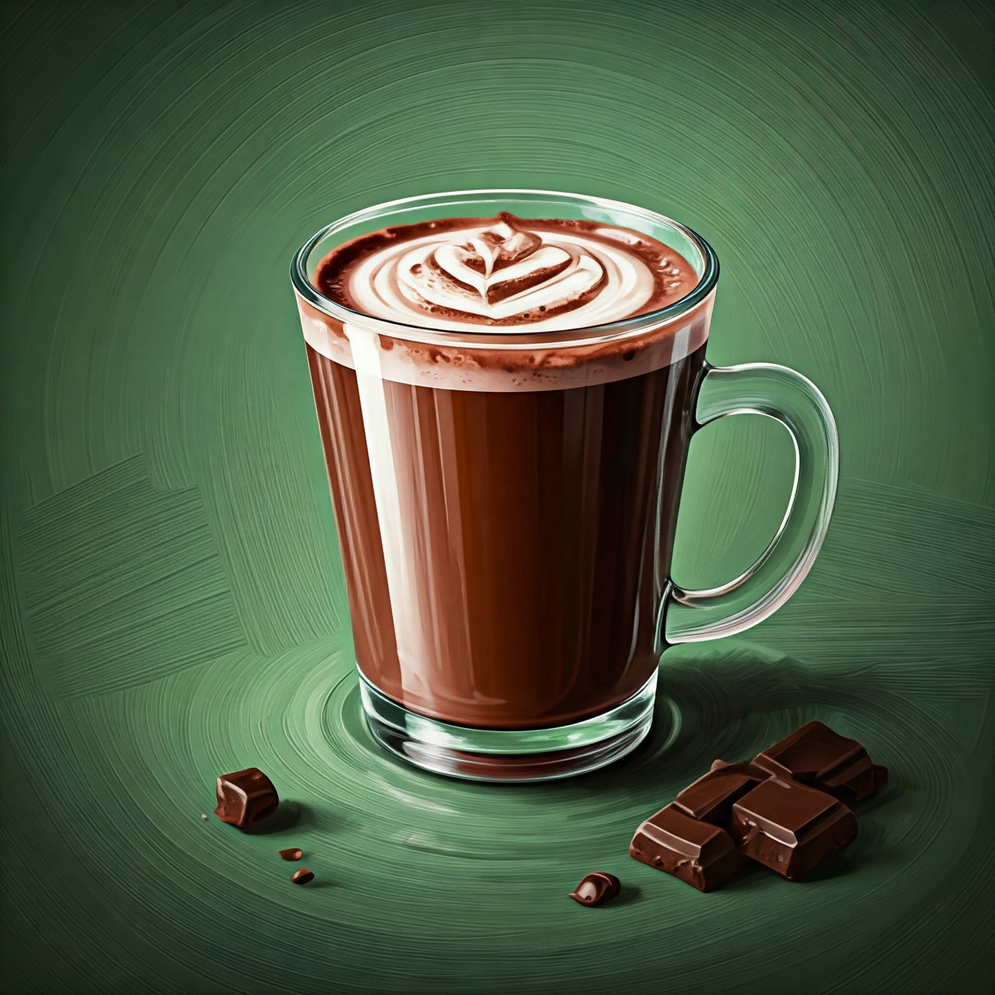 Hot chocolate collection of 97