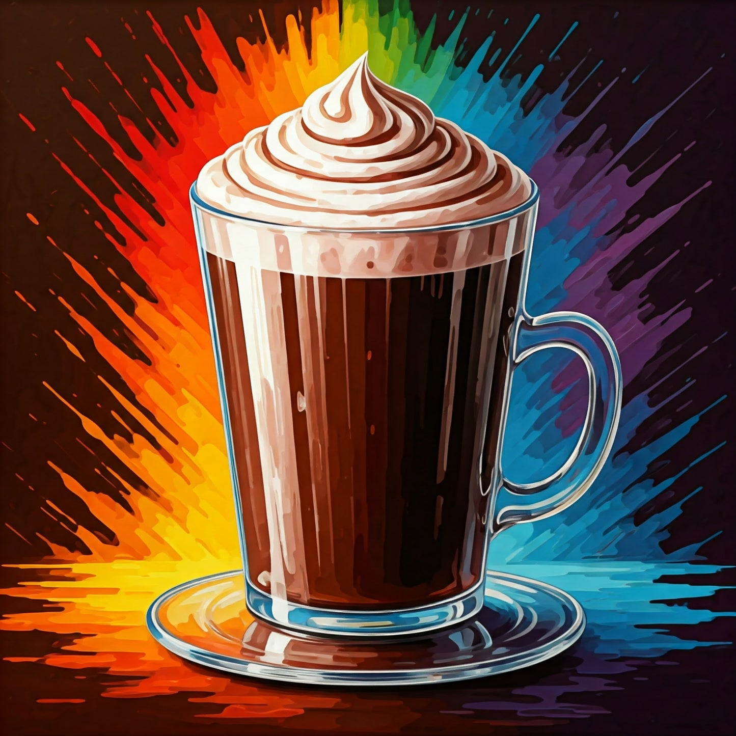 Hot chocolate collection of 97