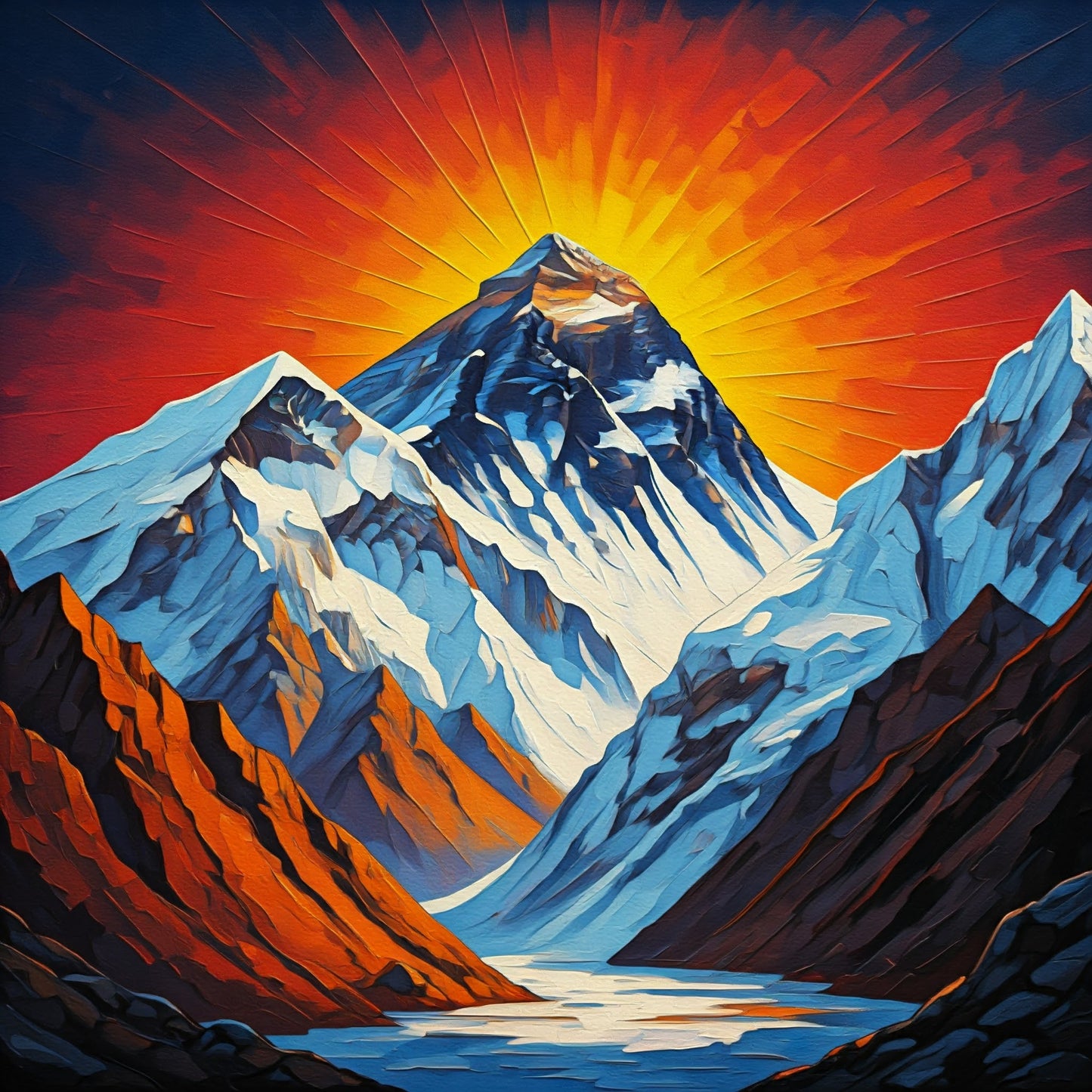 Cool Mountain Art collection of 8