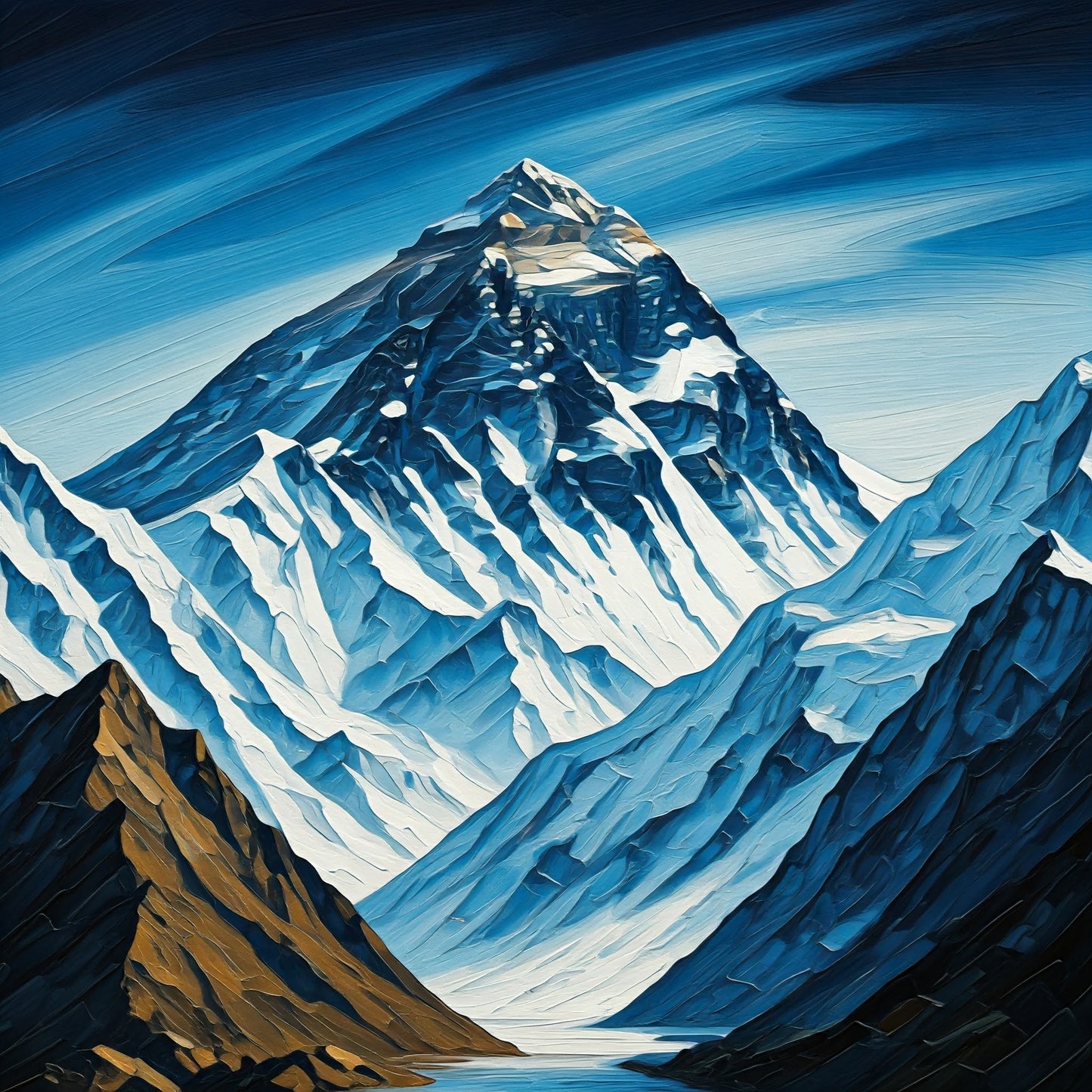 Cool Mountain Art collection of 8