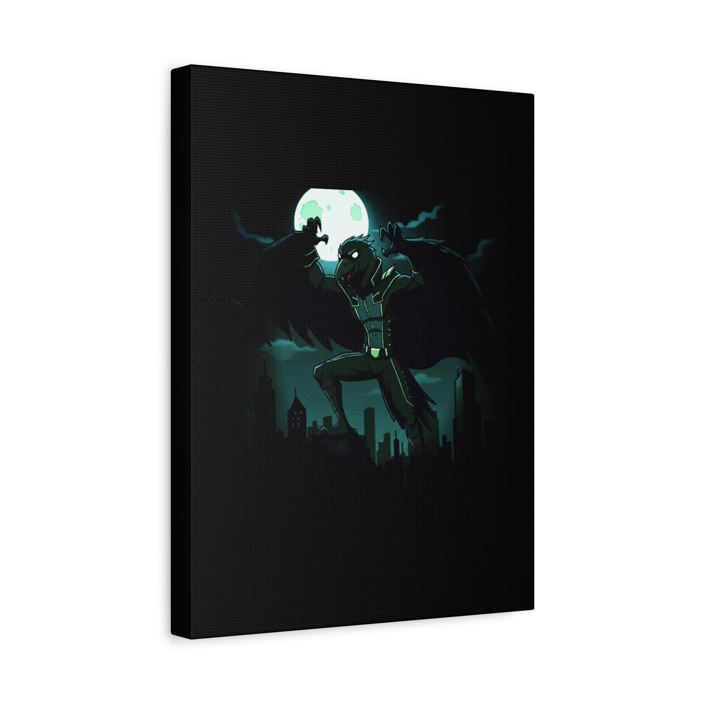 Agent Quacks Series Matte Canvas, Stretched, 1.25" - Nightclaw Design