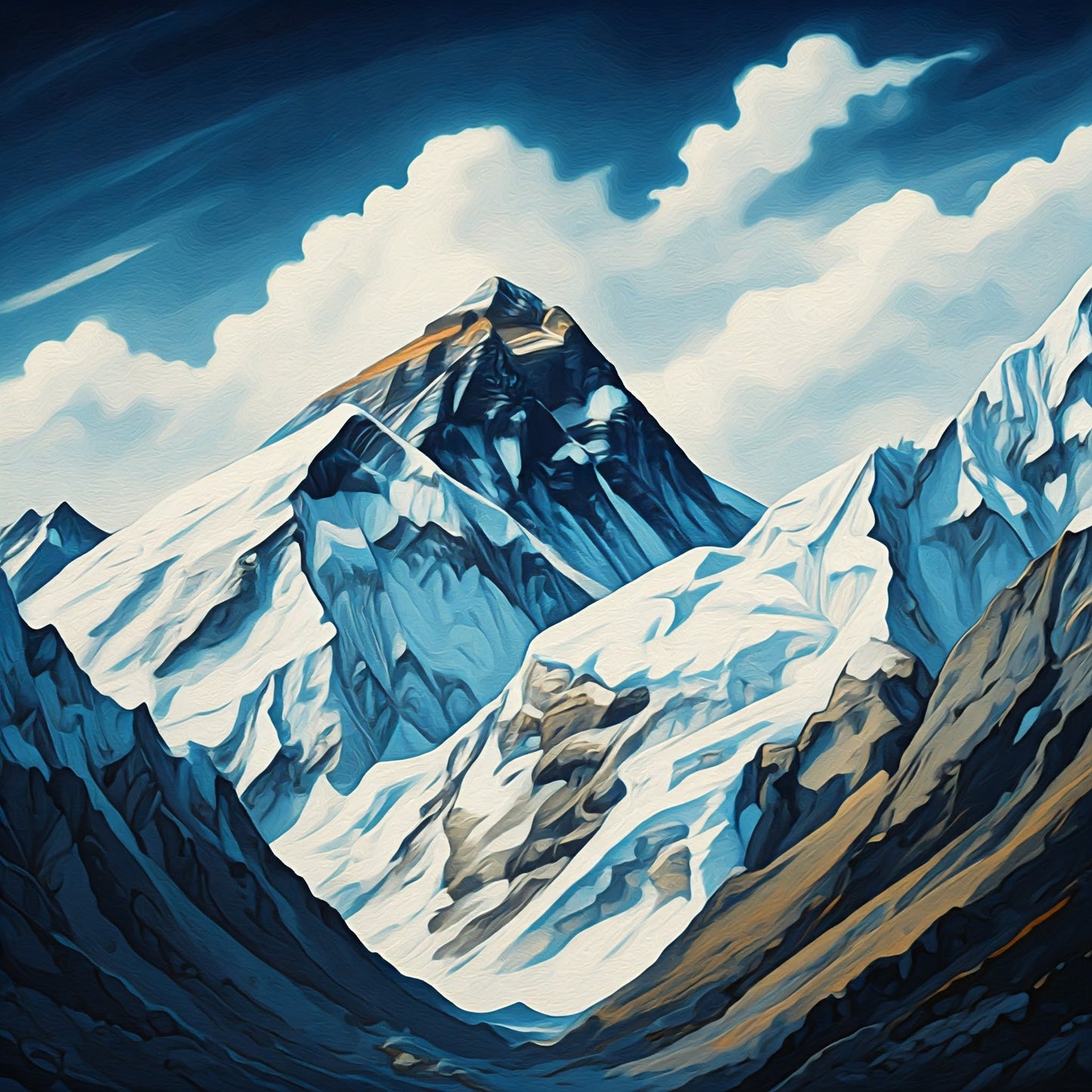 Cool Mountain Art collection of 8