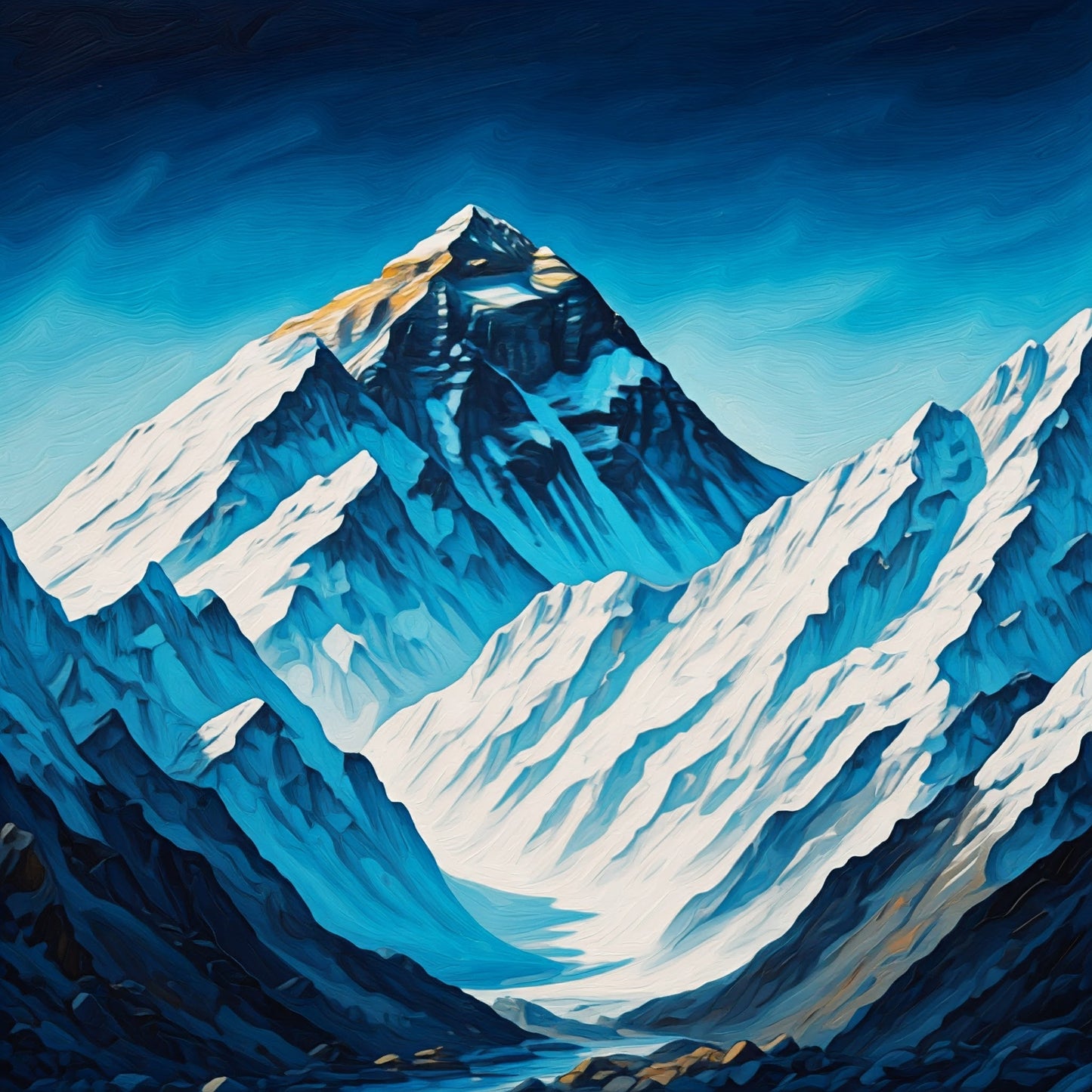 Cool Mountain Art collection of 8