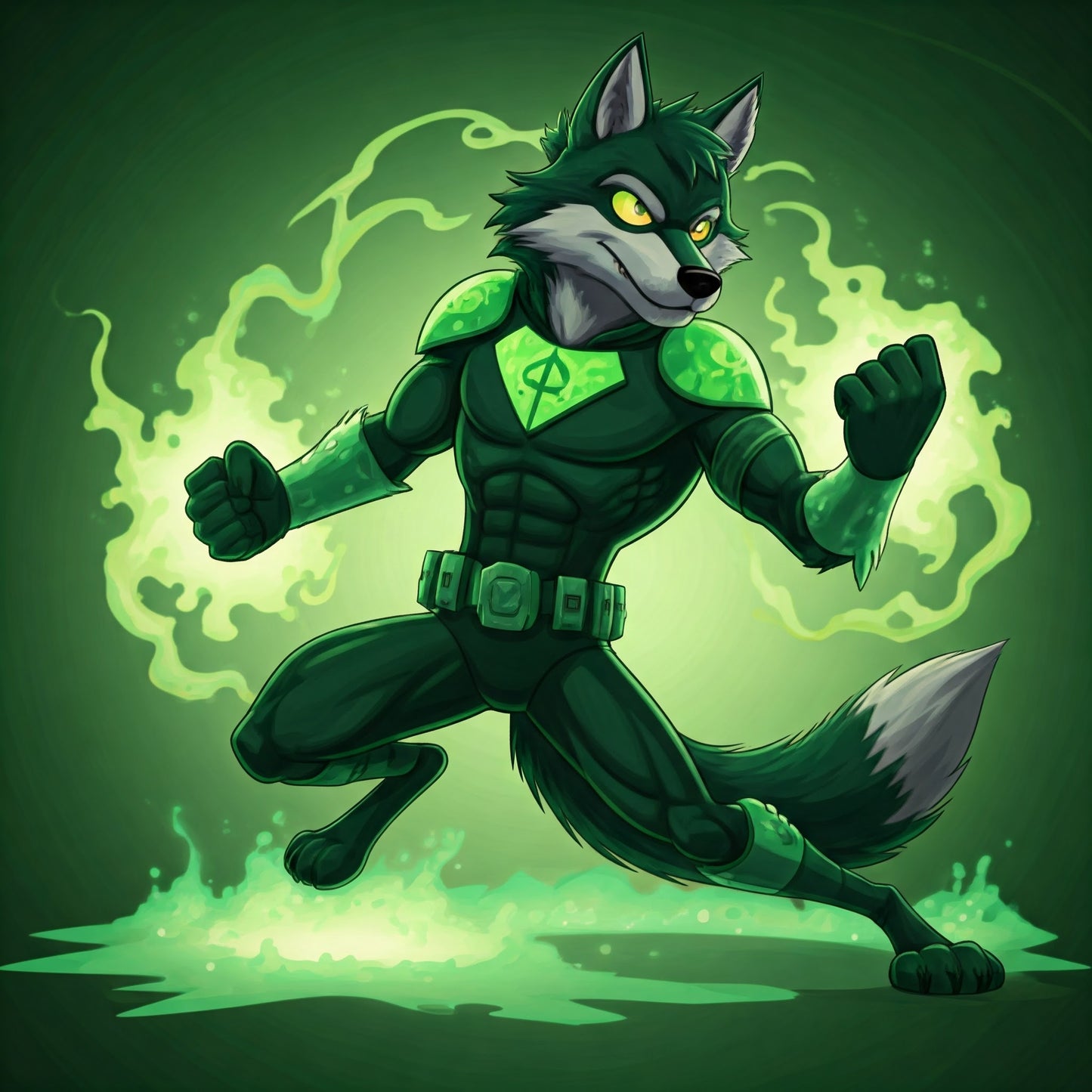 Superhero Wolf super collection of 82