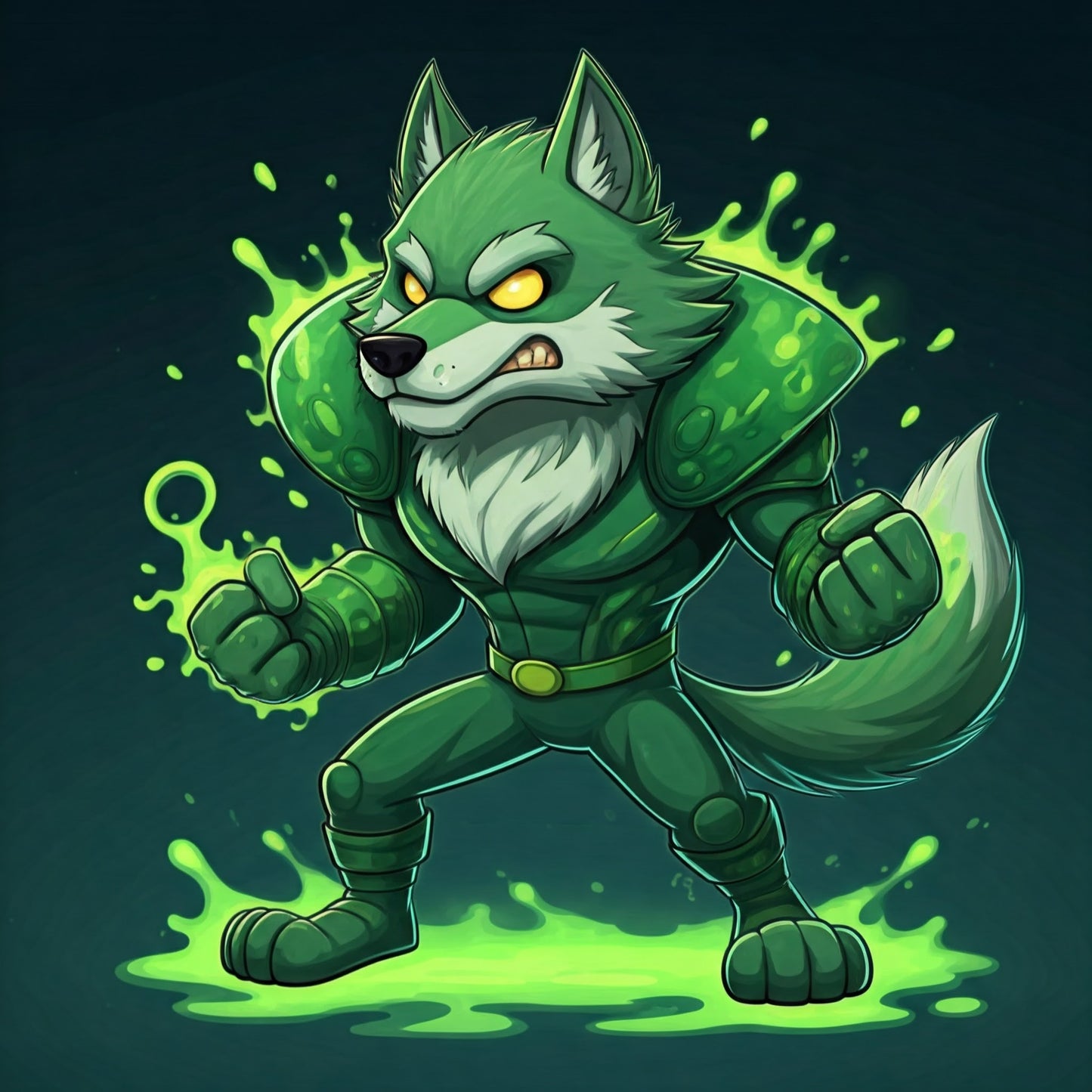 Superhero Wolf super collection of 82