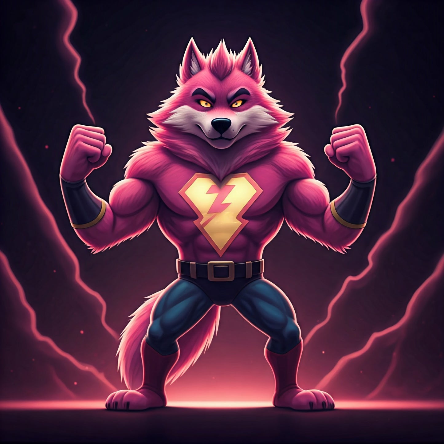 Superhero Wolf super collection of 82