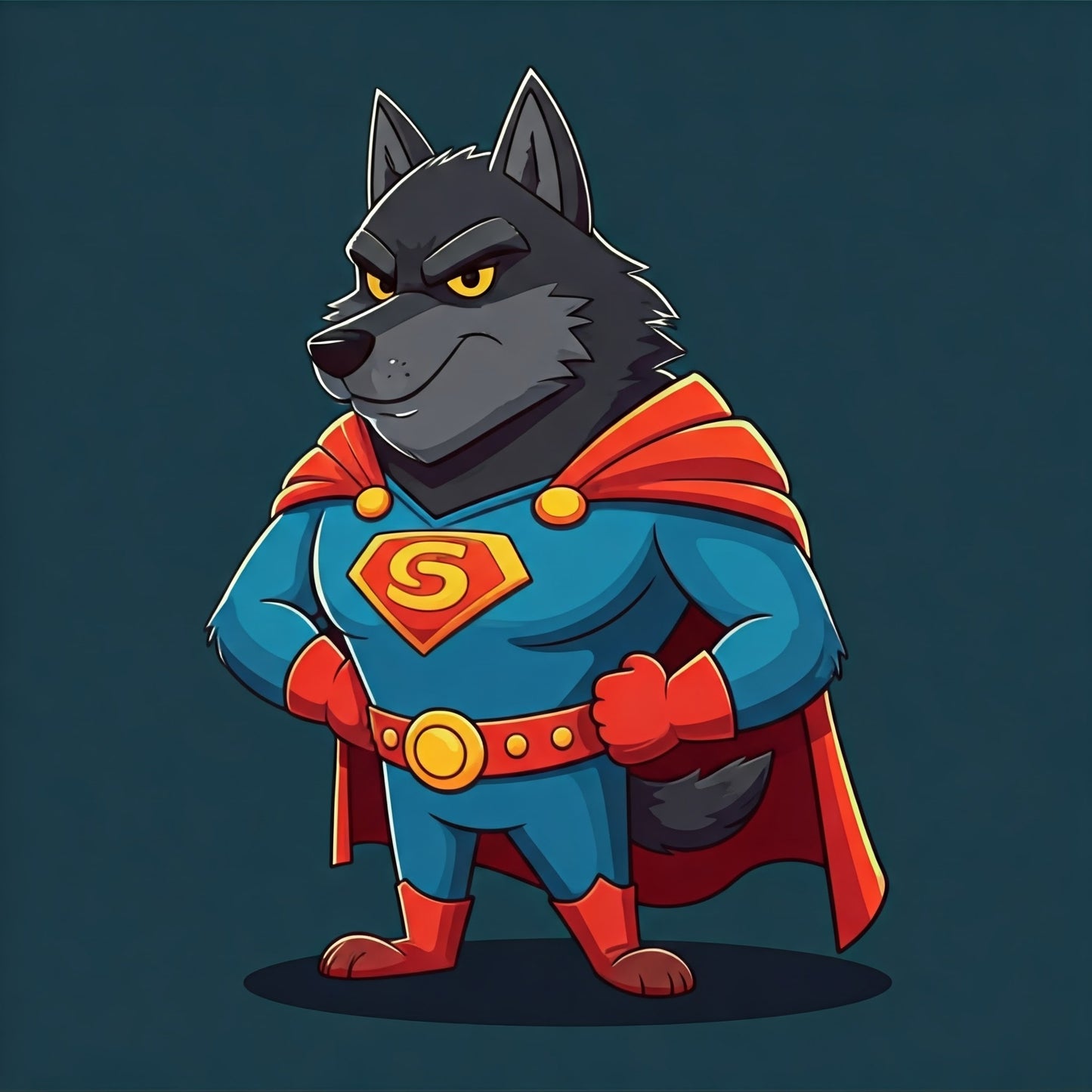 Superhero Wolf super collection of 82