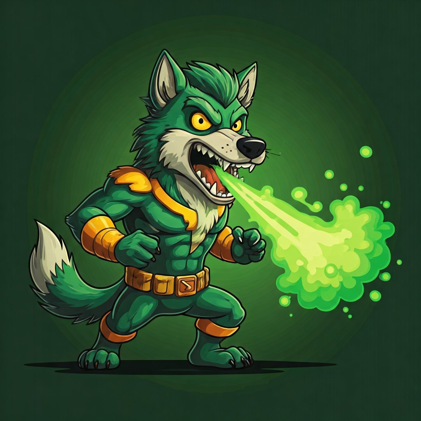 Superhero Wolf super collection of 82