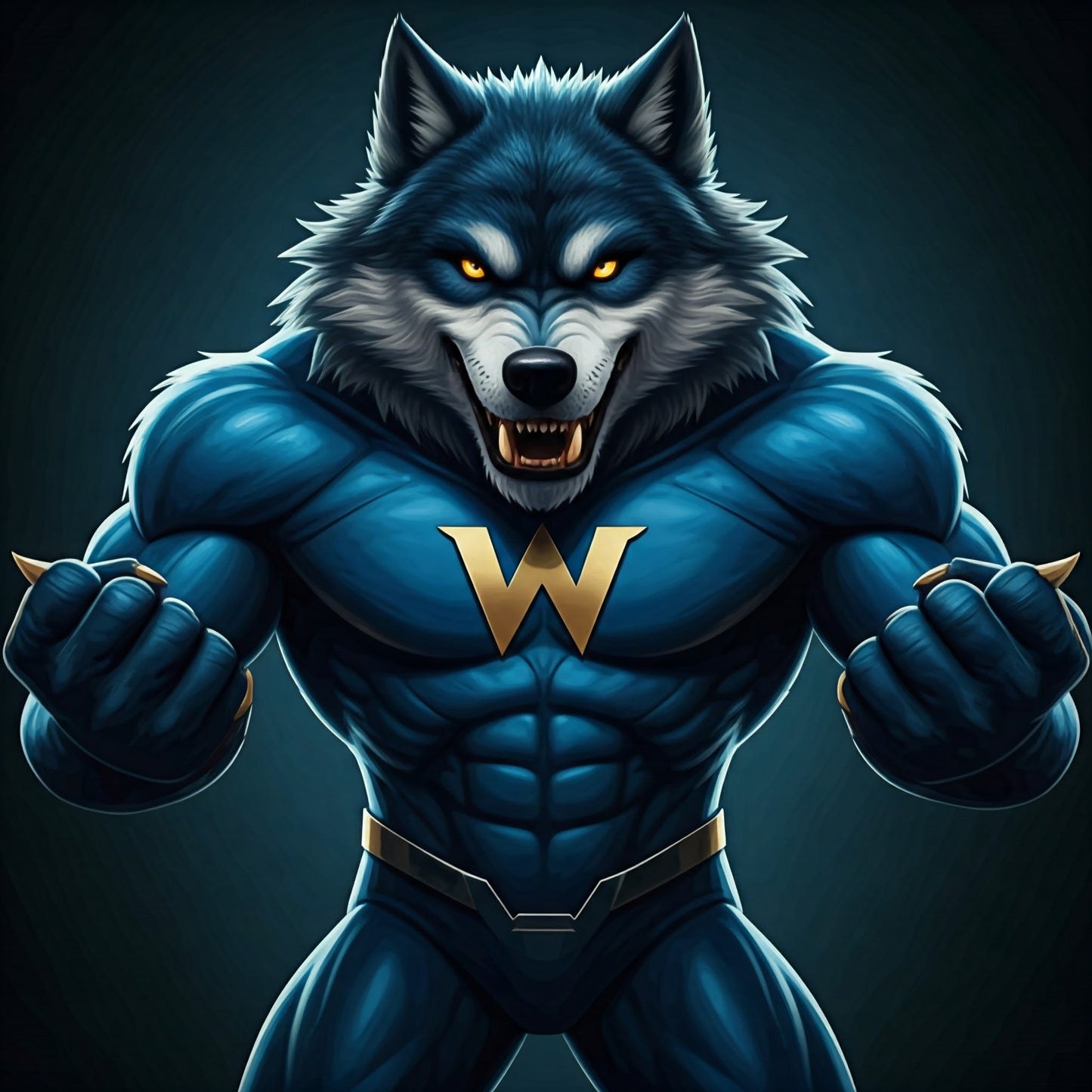 Superhero Wolf super collection of 82