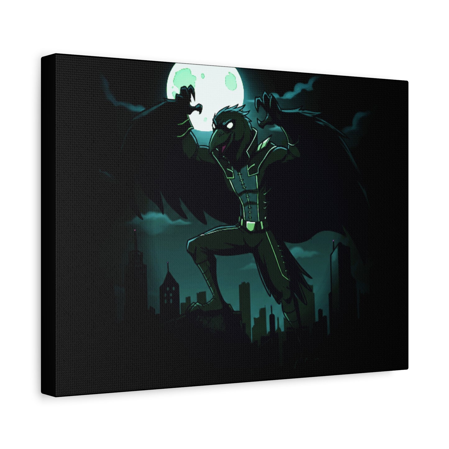 Agent Quacks Series Matte Canvas, Stretched, 1.25" - Nightclaw Design