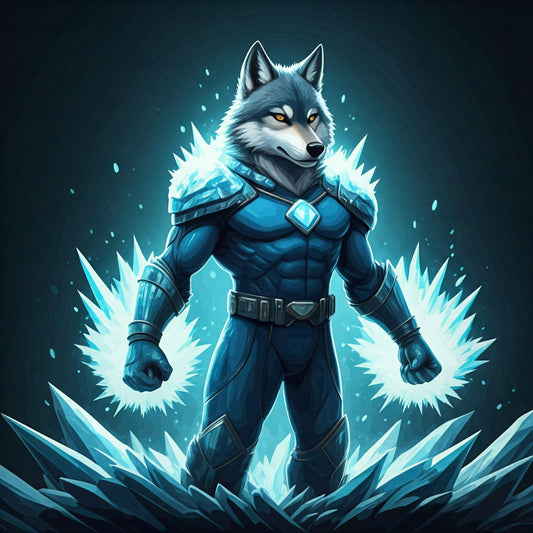 SuperHero Wolf collection pack of 16