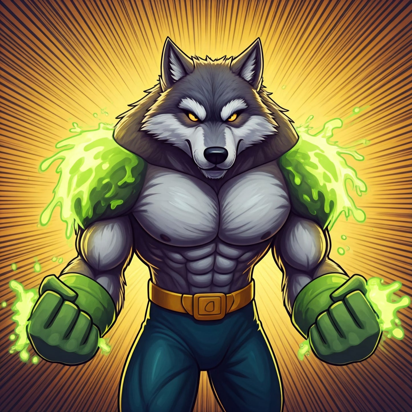 SuperHero Wolf collection pack of 16