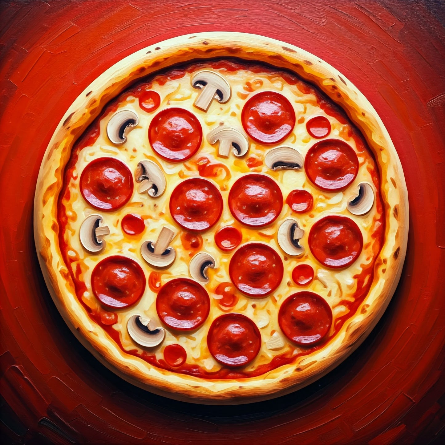 Pizza artwork Collection of 87