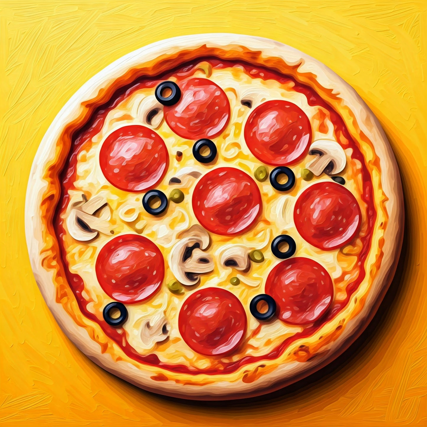 Pizza artwork Collection of 87