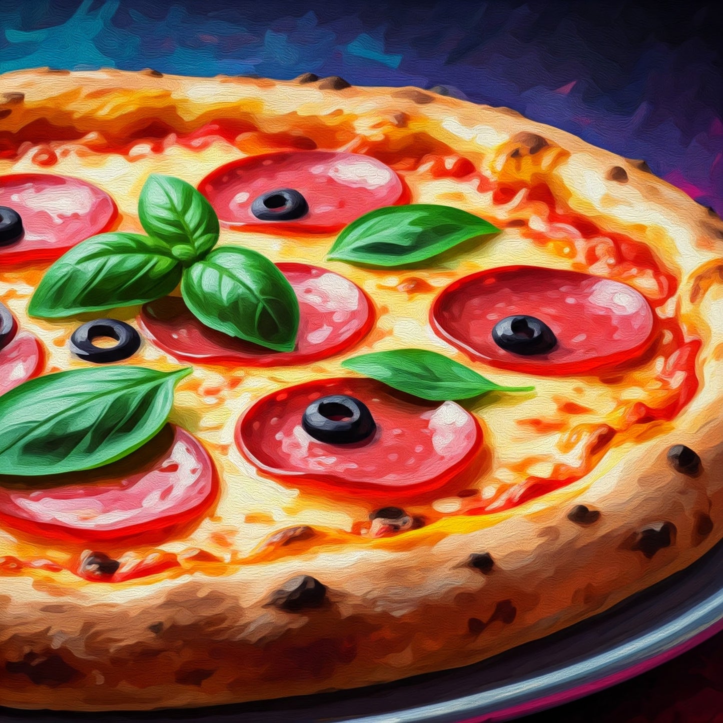 Pizza artwork Collection of 87