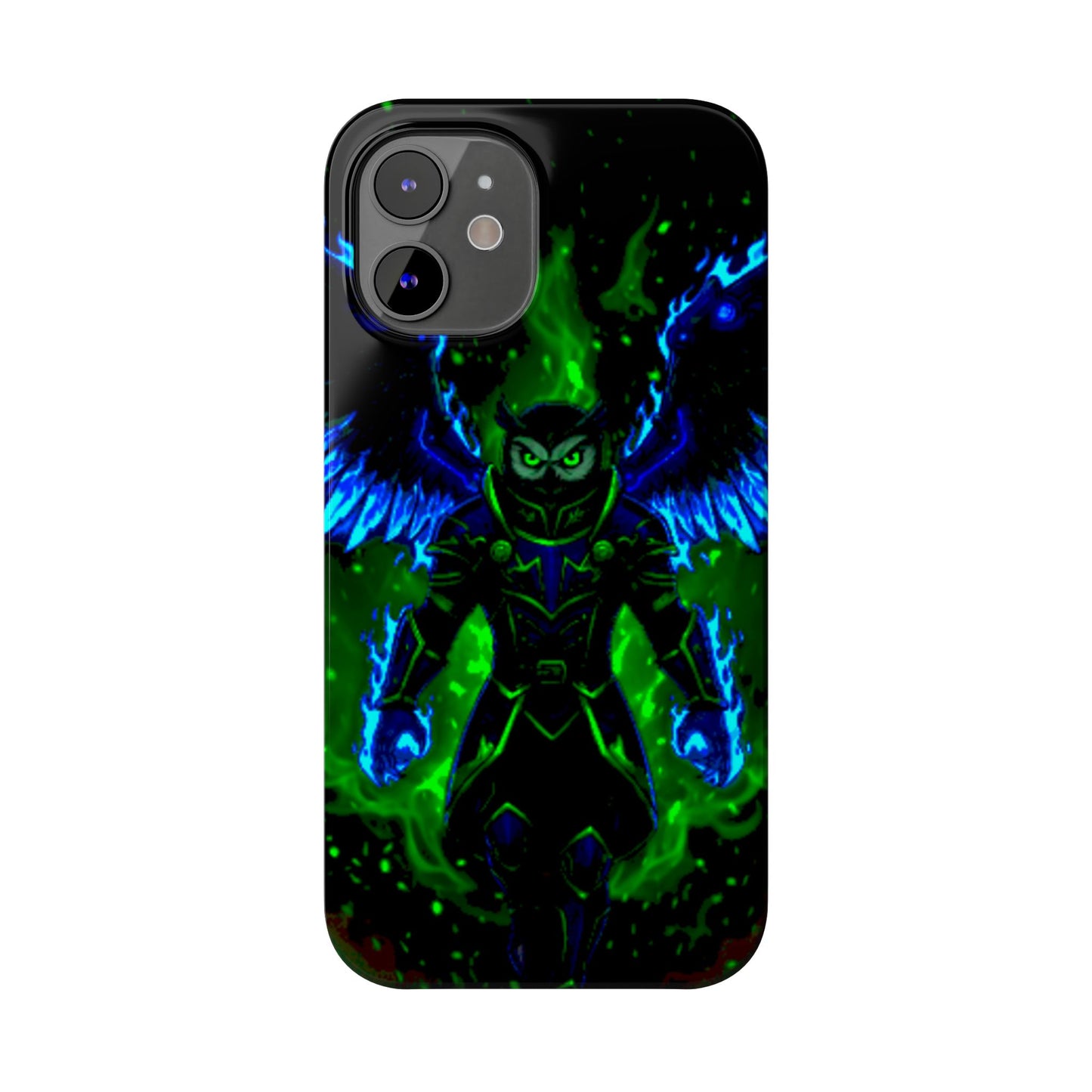 Halloween Agent Quacks Series Slim Phone Cases - Fiery General Onyx Design