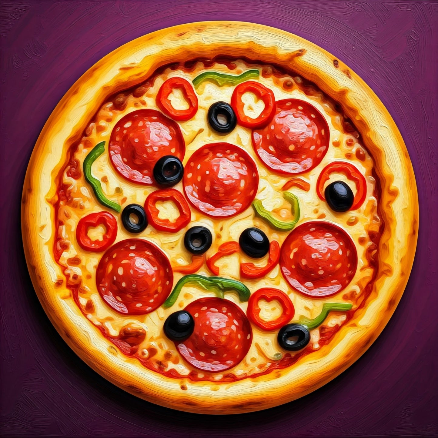 Pizza artwork Collection of 87