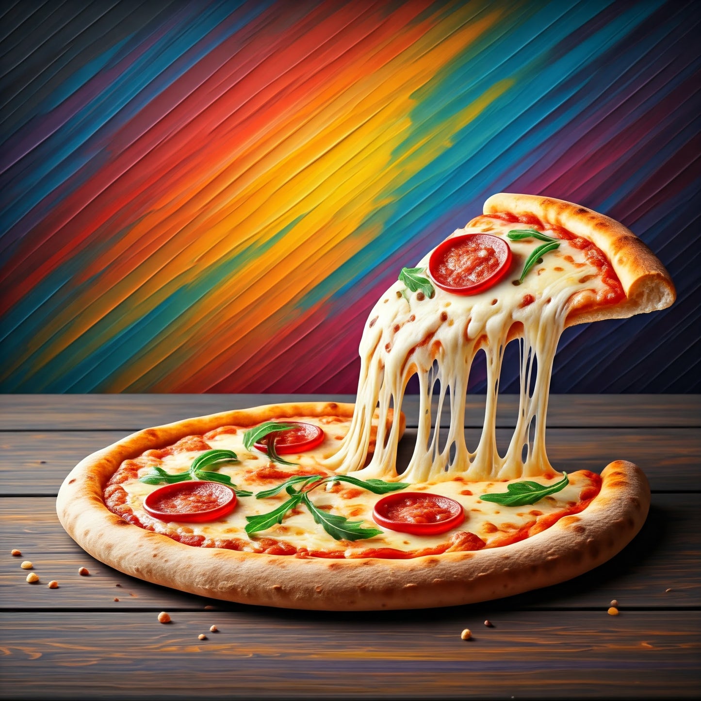 Pizza artwork Collection of 87