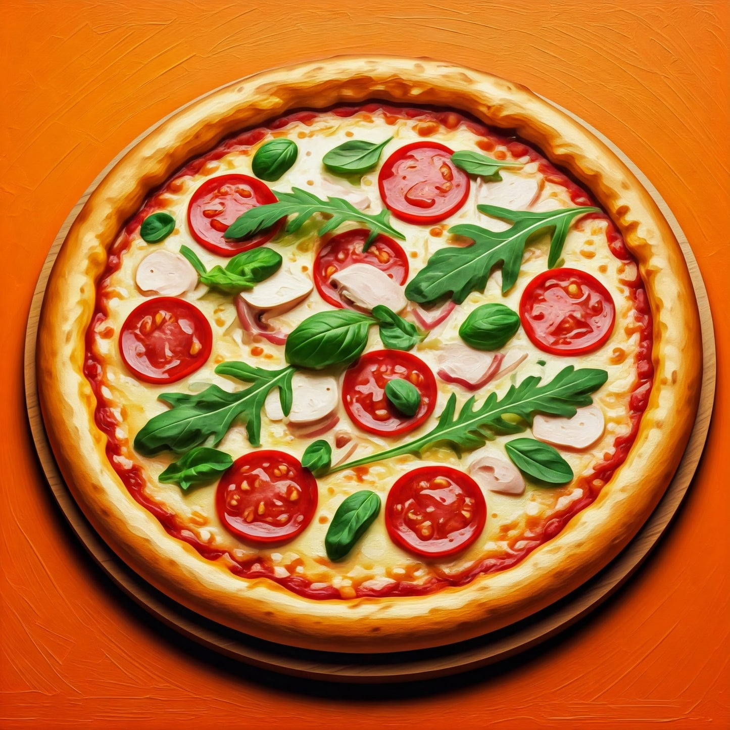 Pizza artwork Collection of 87