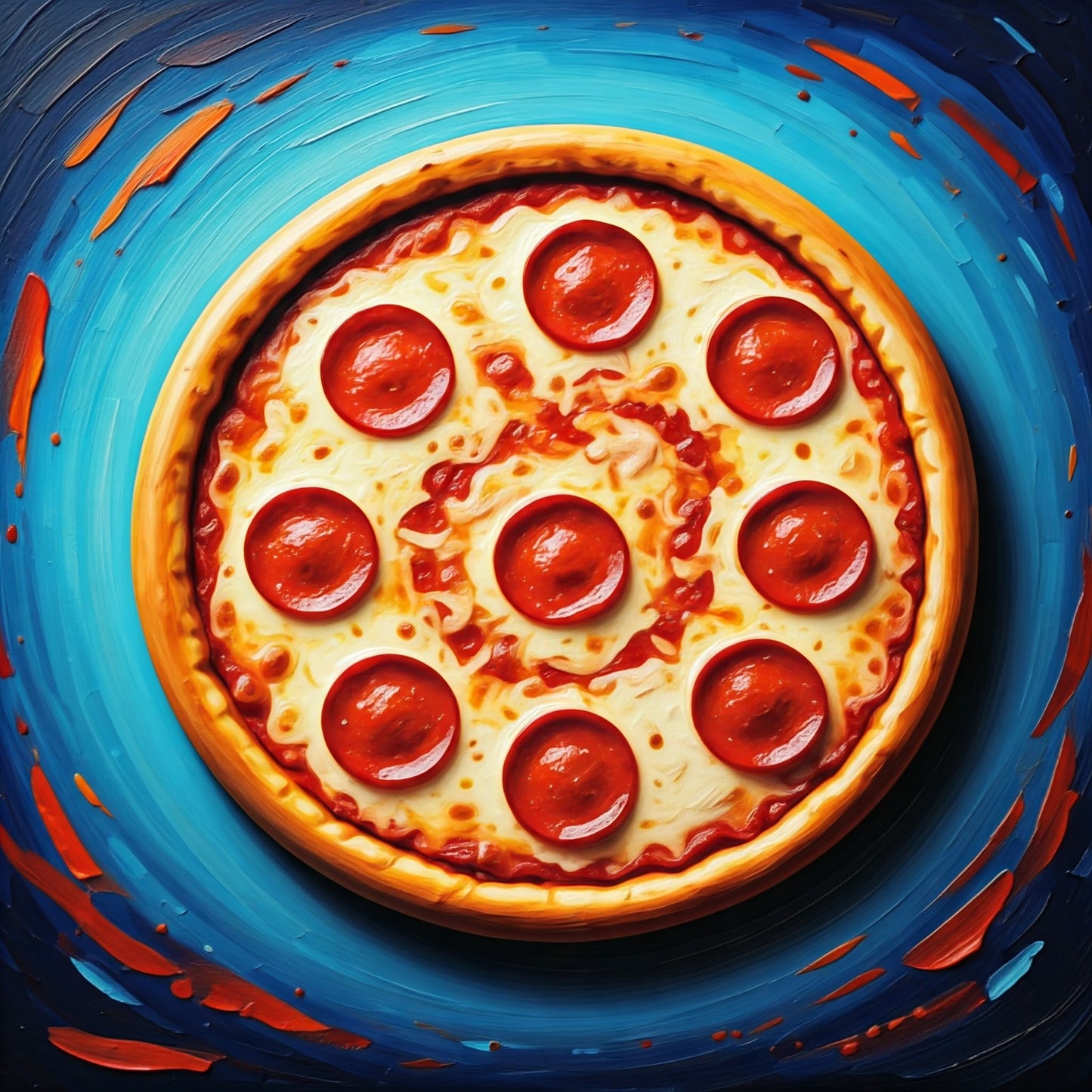 Pizza artwork Collection of 87