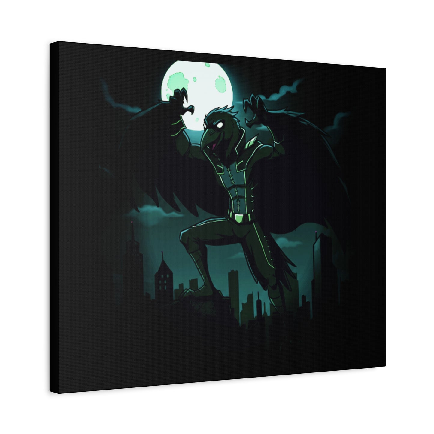 Agent Quacks Series Matte Canvas, Stretched, 1.25" - Nightclaw Design