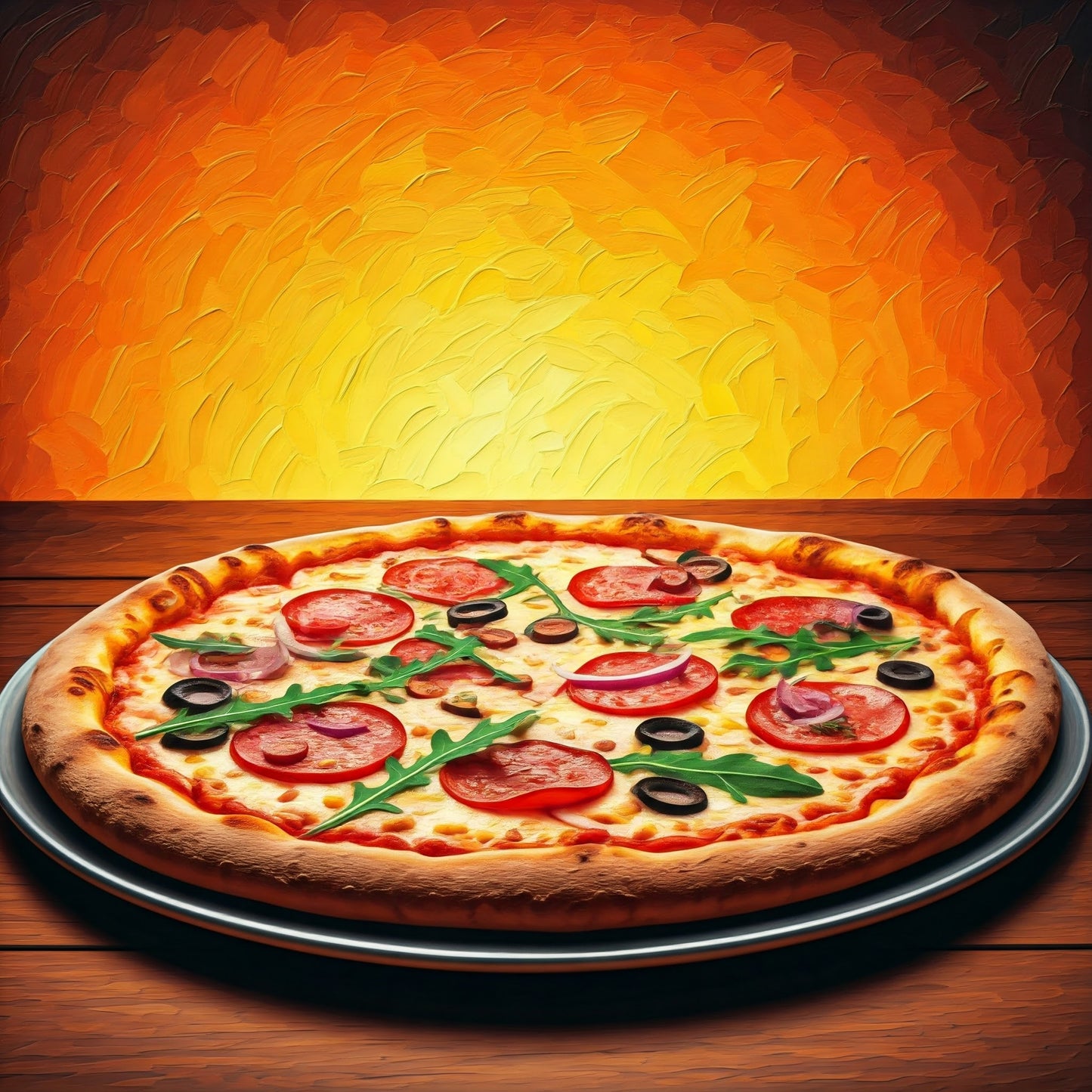 Pizza artwork Collection of 87