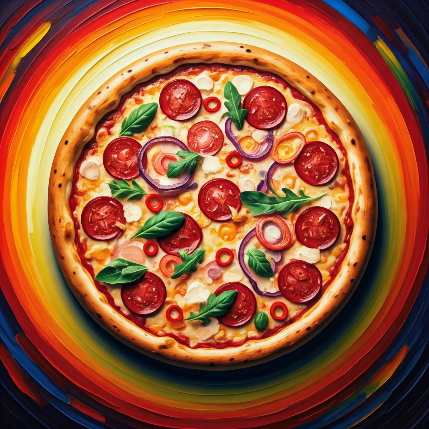 Pizza artwork Collection of 87