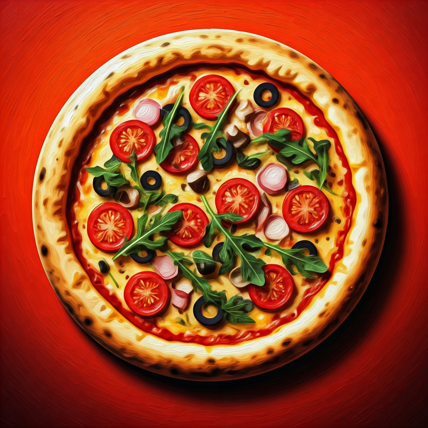 Pizza artwork Collection of 87