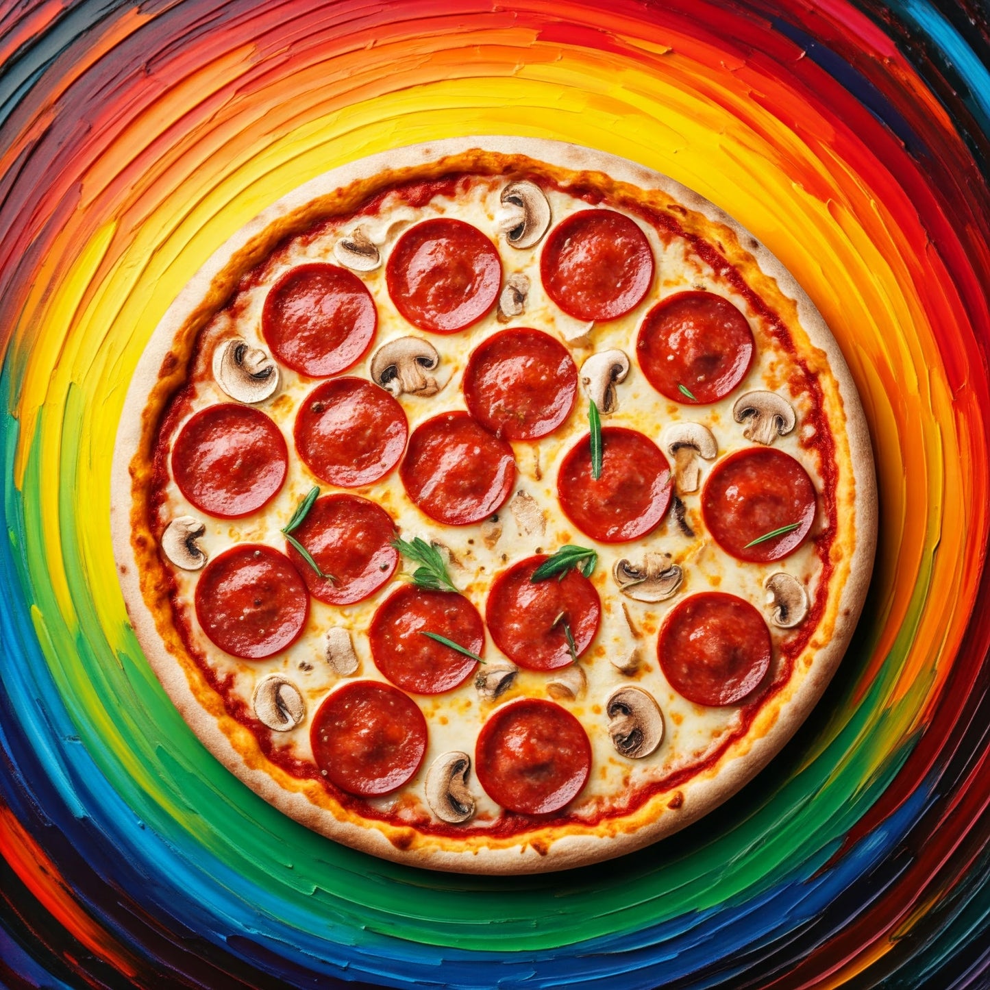 Pizza artwork Collection of 87