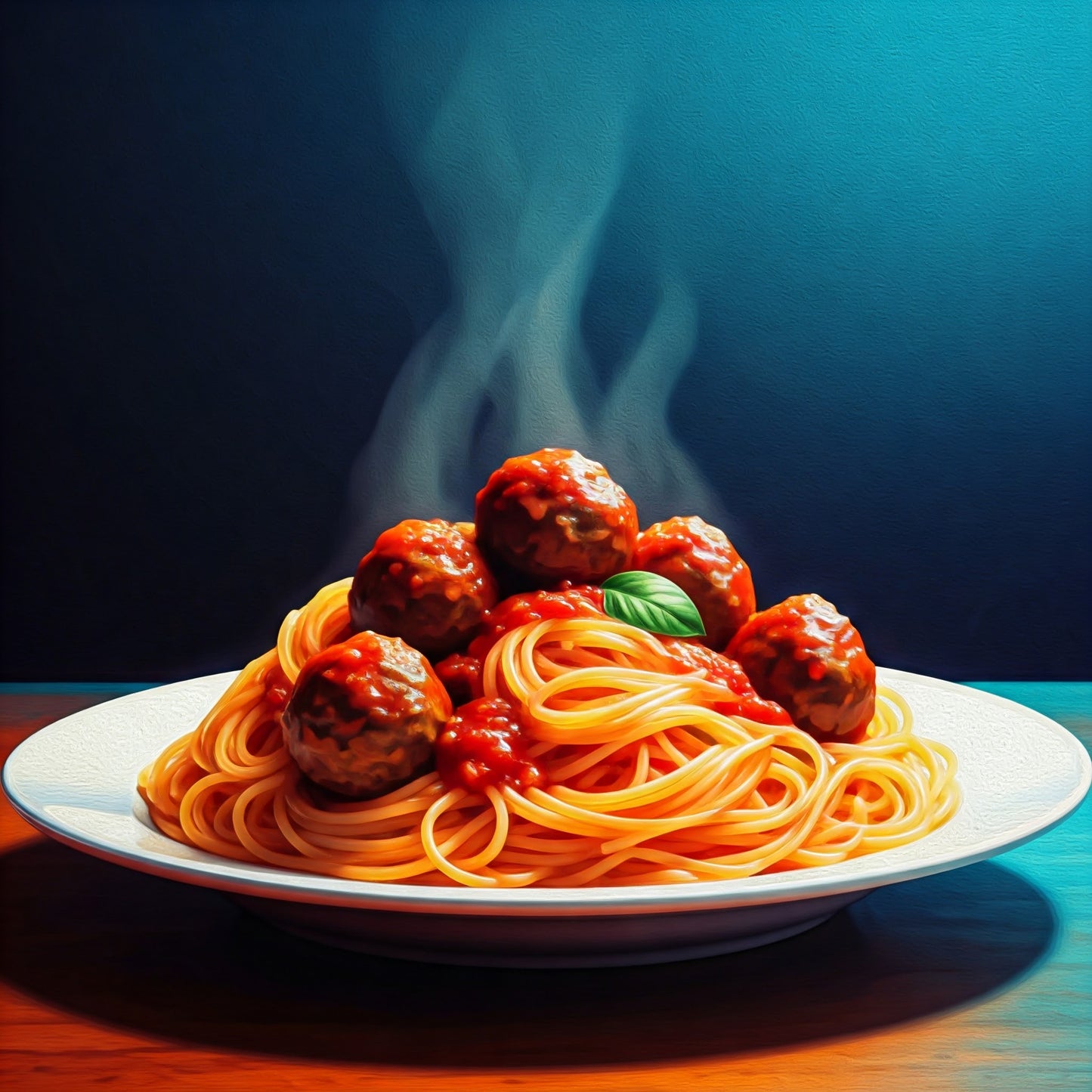 Spaghetti and meatballs collection of 95