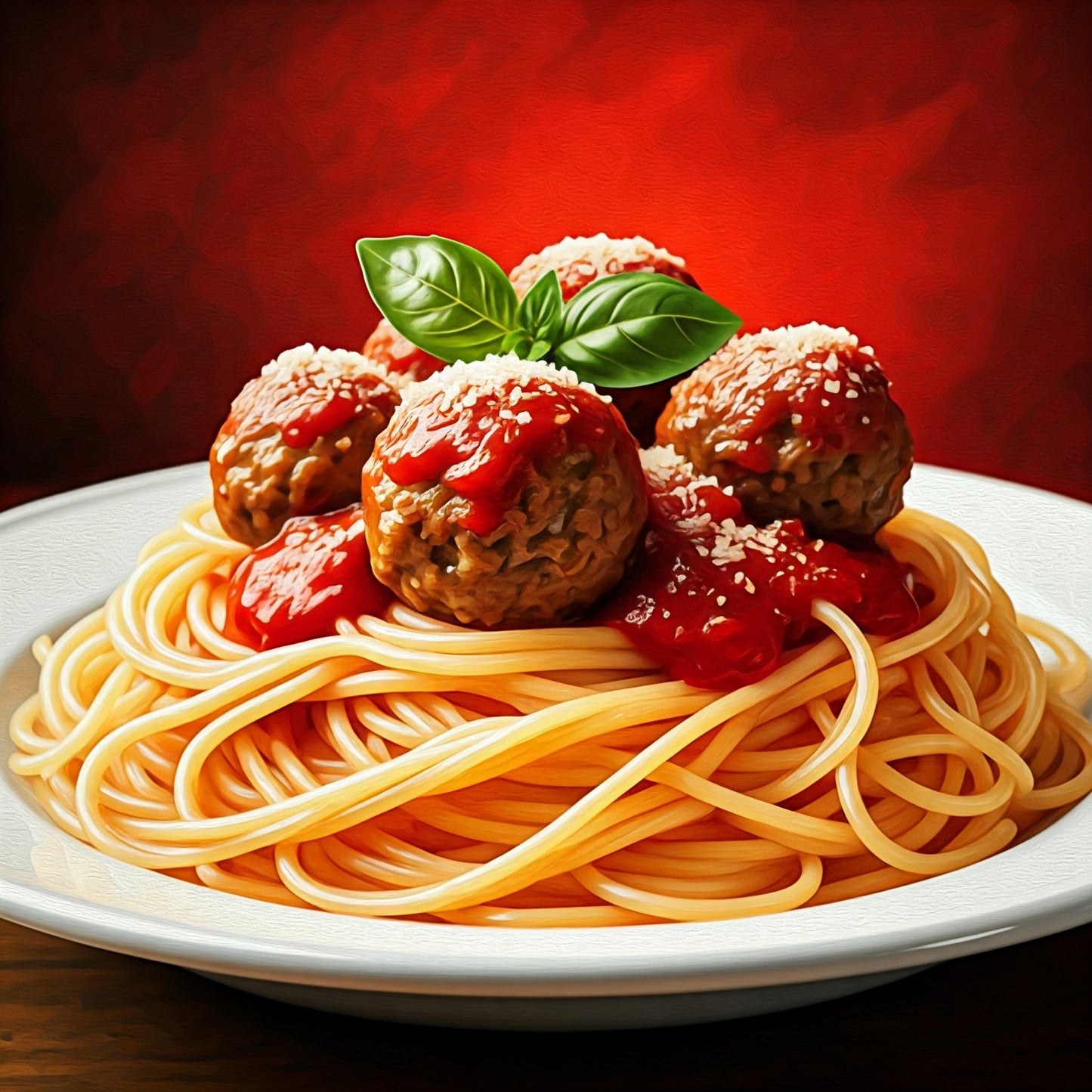 Spaghetti and meatballs pack of 14