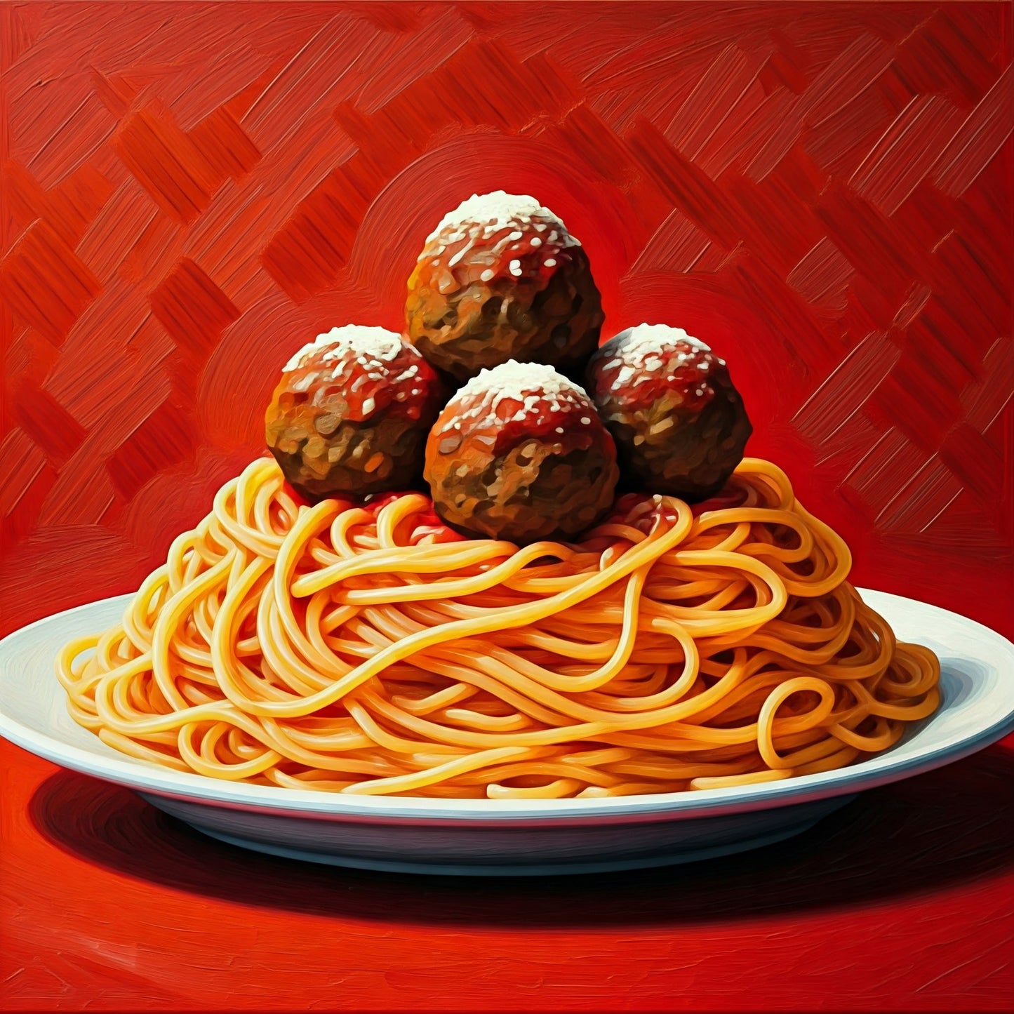 Spaghetti and meatballs pack of 14