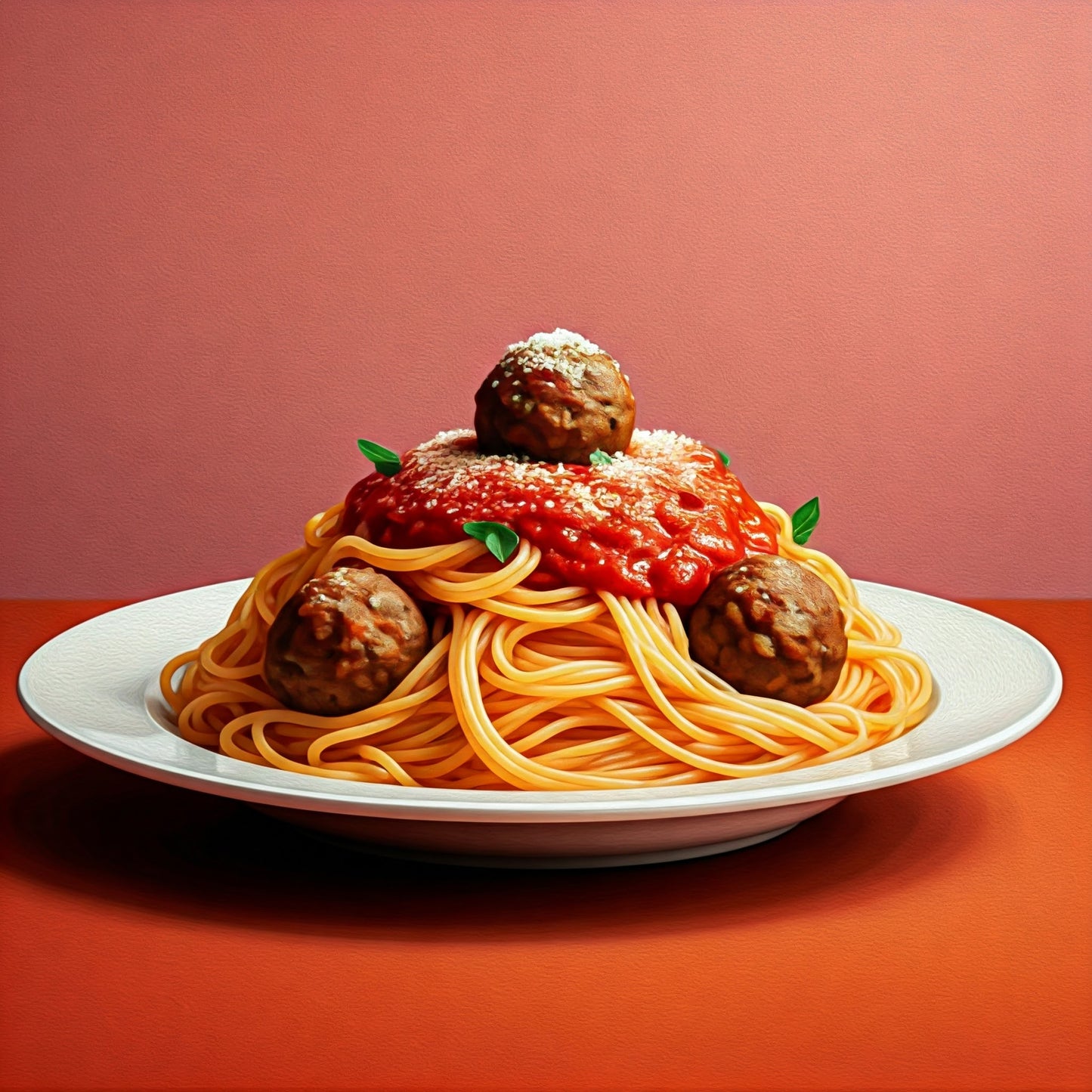 Spaghetti and meatballs collection of 95