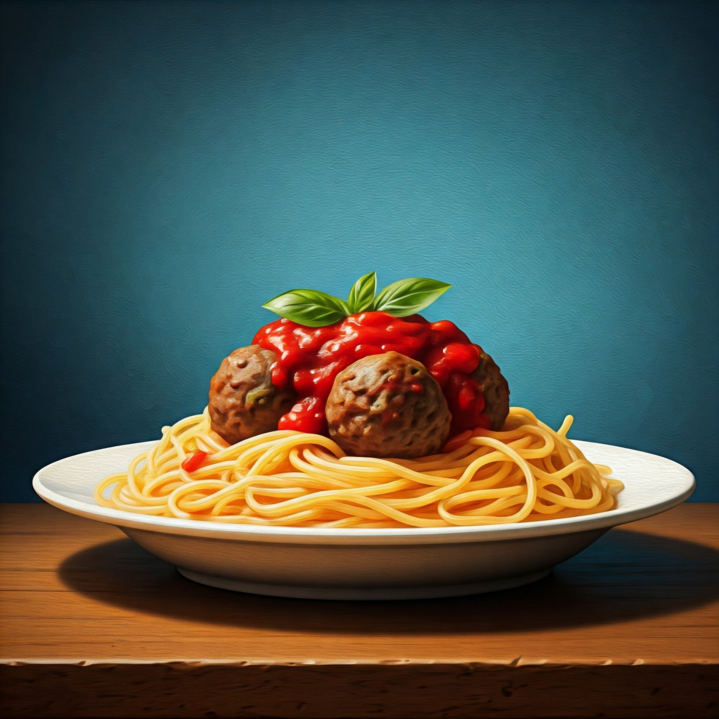 Spaghetti and meatballs collection of 95