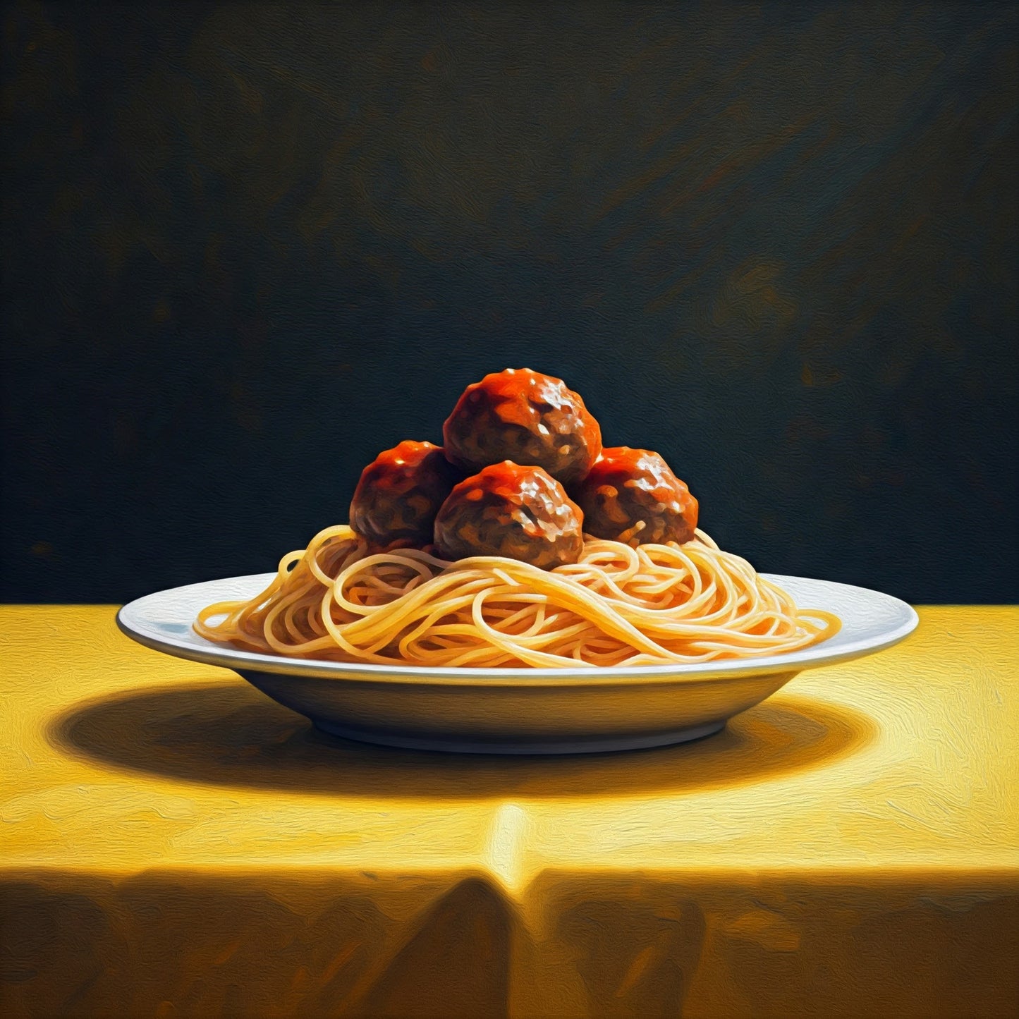 Spaghetti and meatballs collection of 95