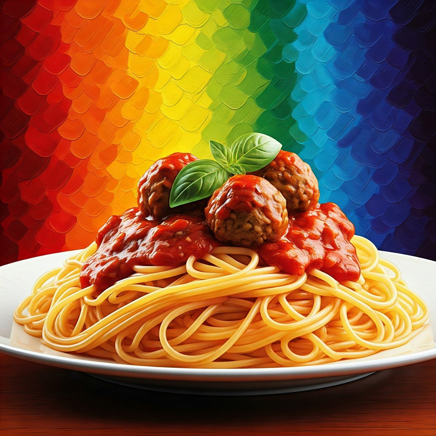 Spaghetti and meatballs collection of 95