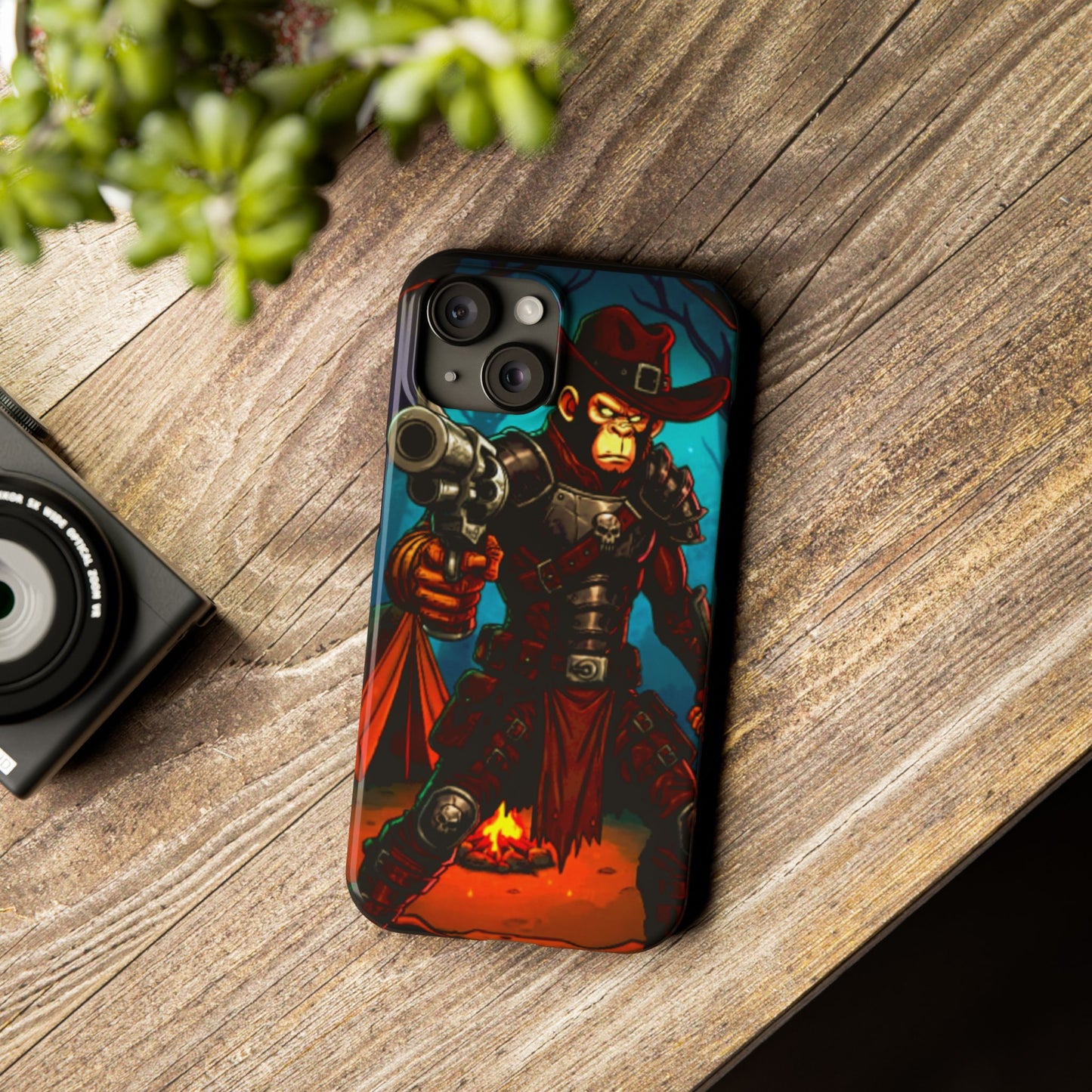 Halloween Agent Quacks Series Slim Phone Cases - Monster Hunter Xavier Design