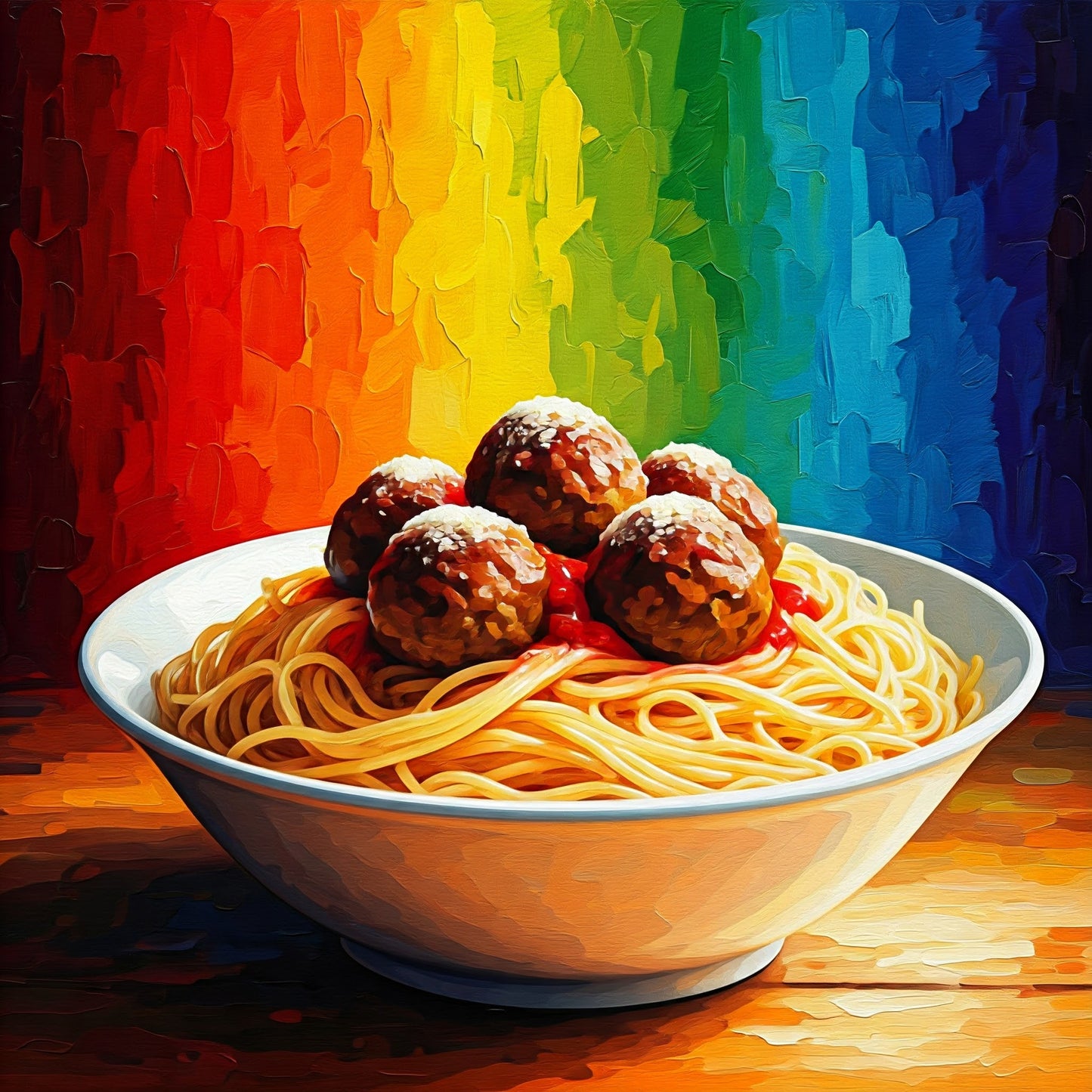 Spaghetti and meatballs collection of 95