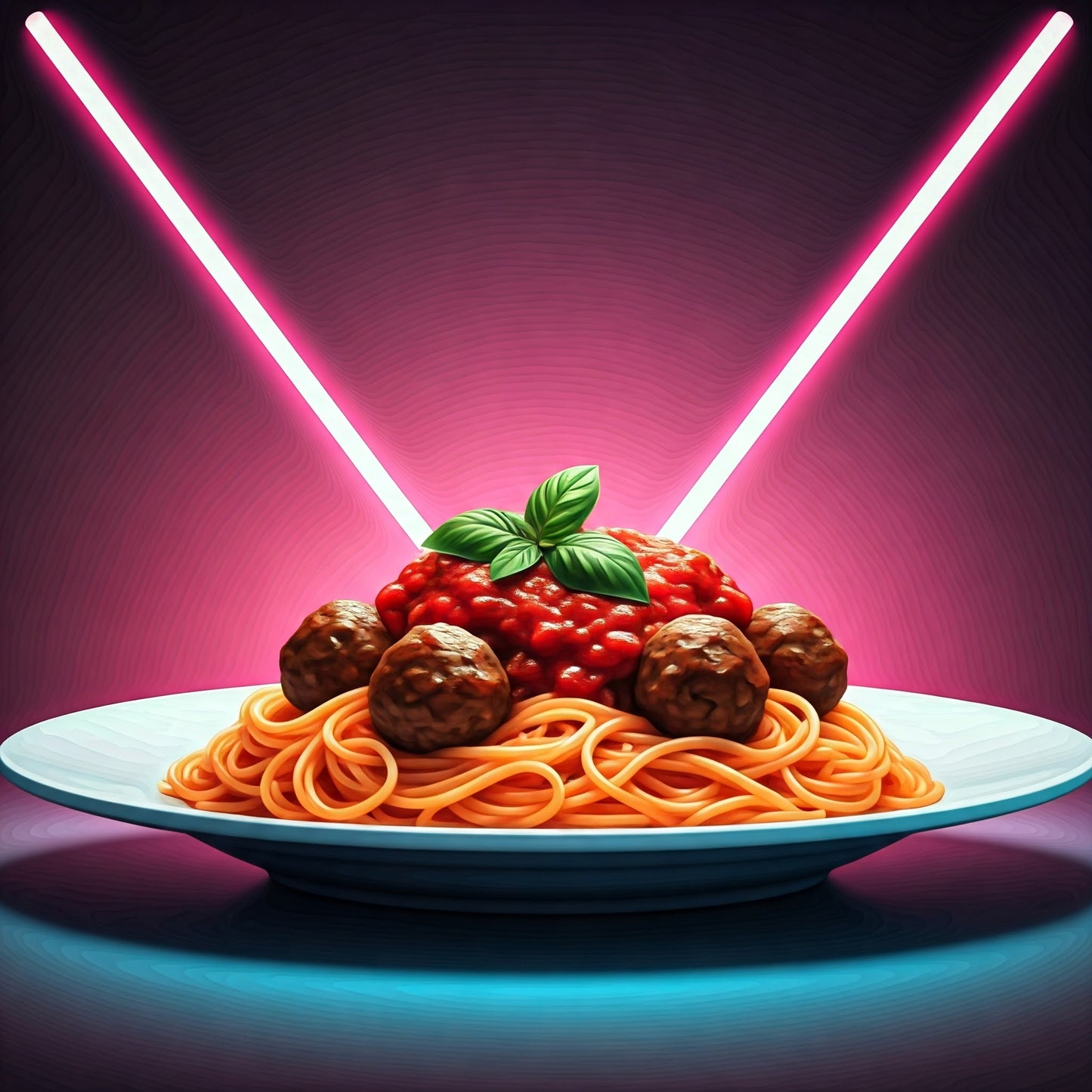 Spaghetti and meatballs collection of 95