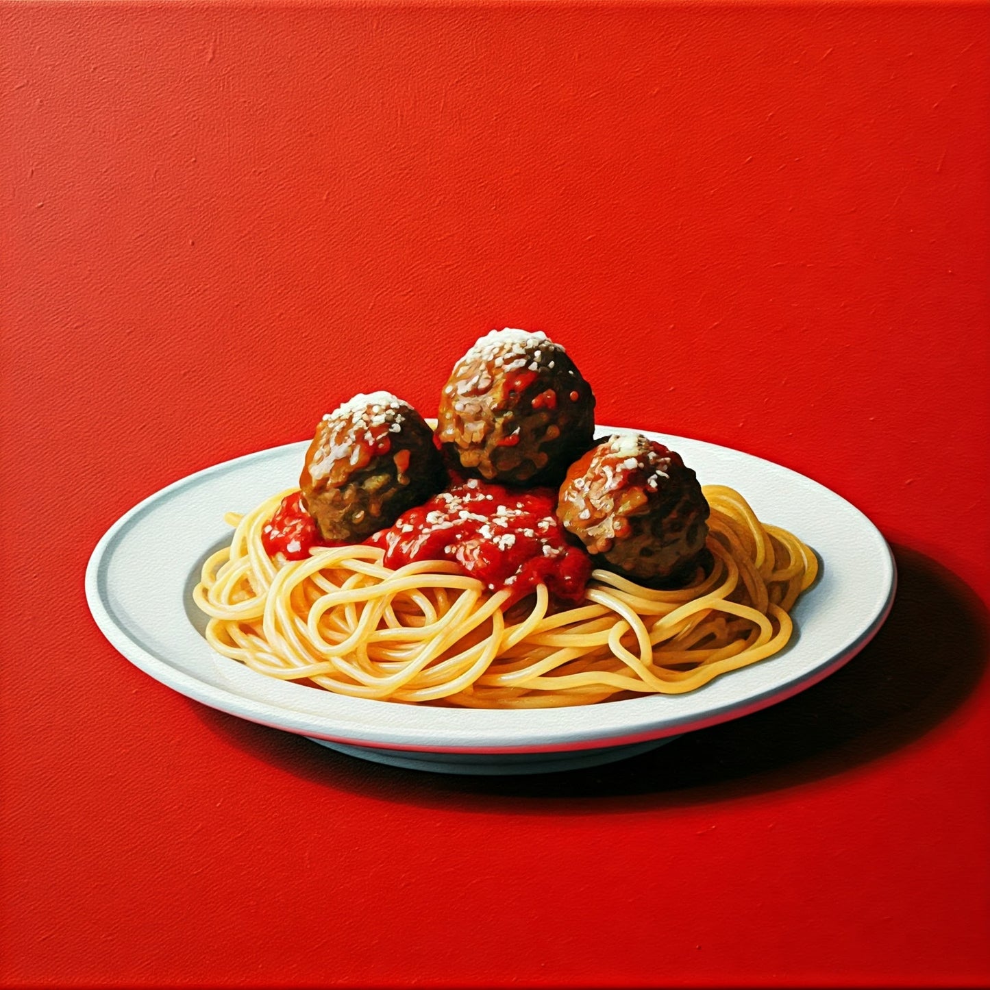 Spaghetti and meatballs collection of 95