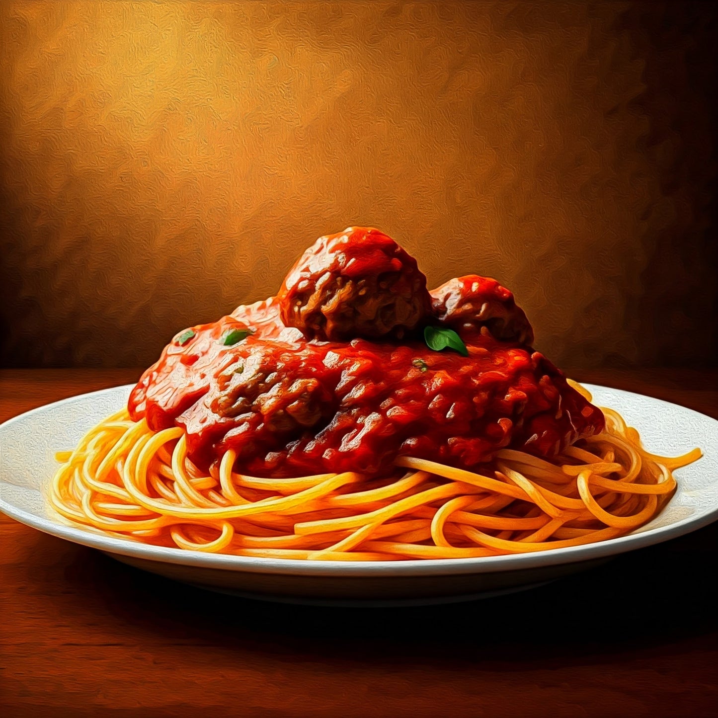 Spaghetti and meatballs collection of 95