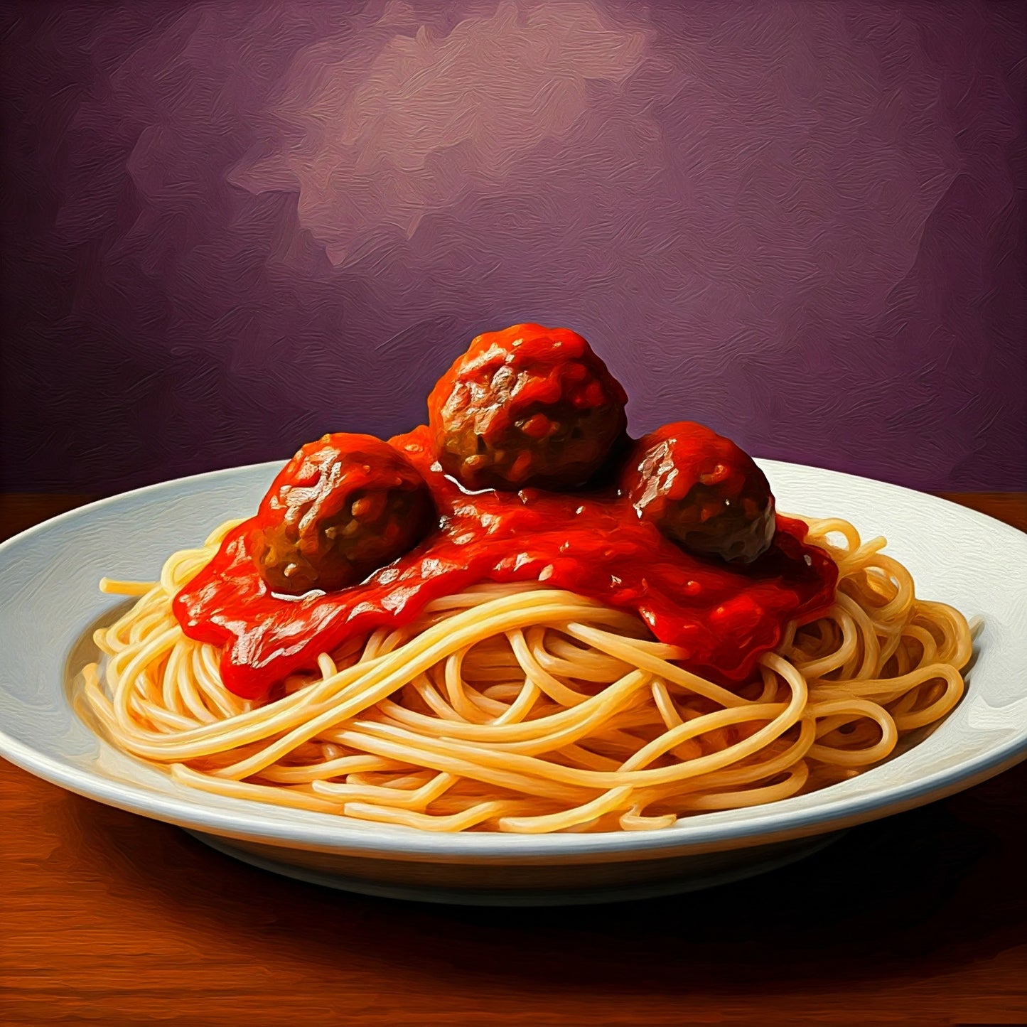 Spaghetti and meatballs collection of 95