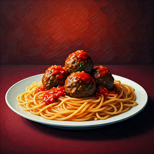 Spaghetti and meatballs bundle pack of 22