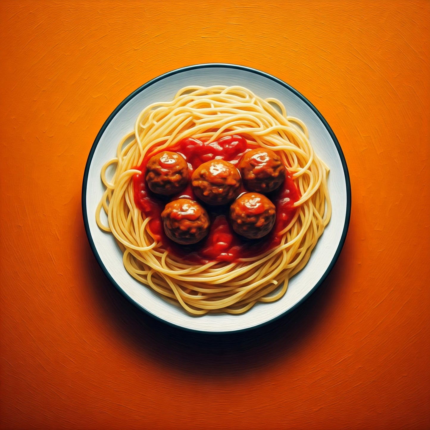 Spaghetti and meatballs bundle pack of 22