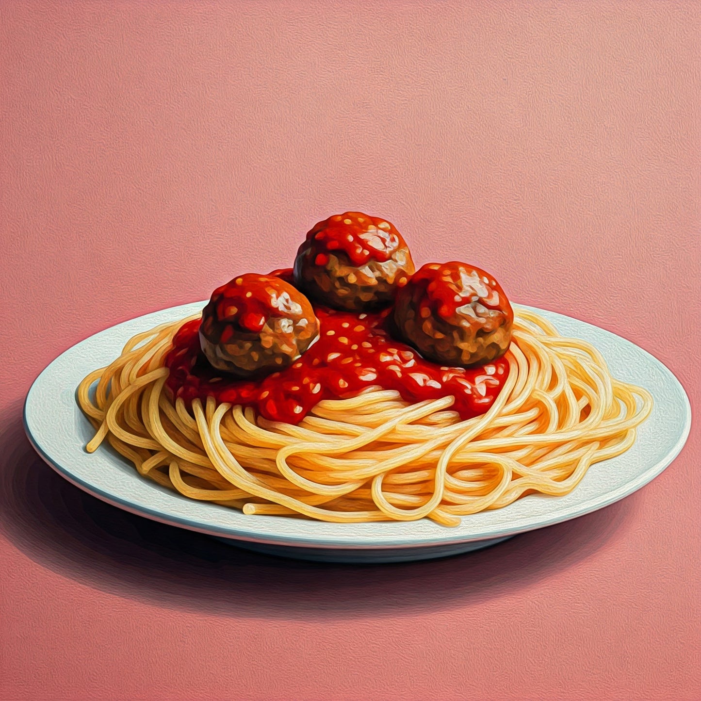 Spaghetti and meatballs collection of 95