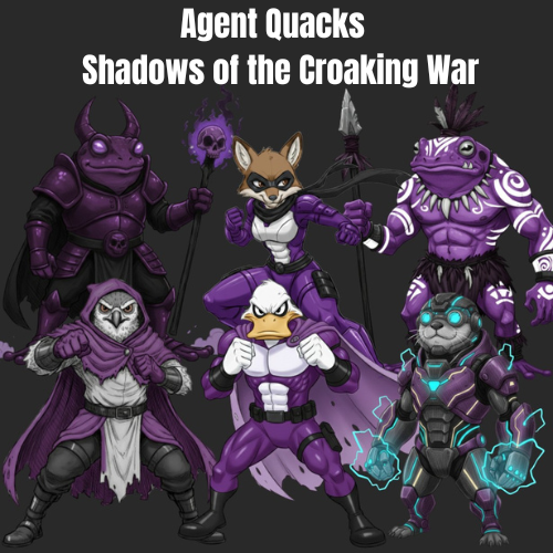 Agent Quacks Chapter 6 Shadows of the Croaking War Audio book & E-book