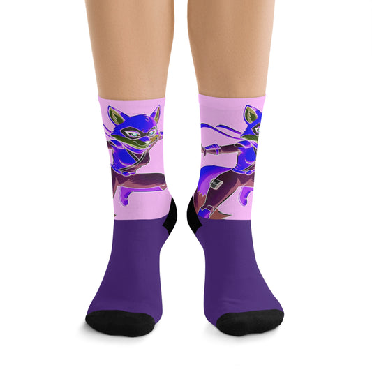 Agent Quacks Series Recycled Poly Socks - Vixx Design