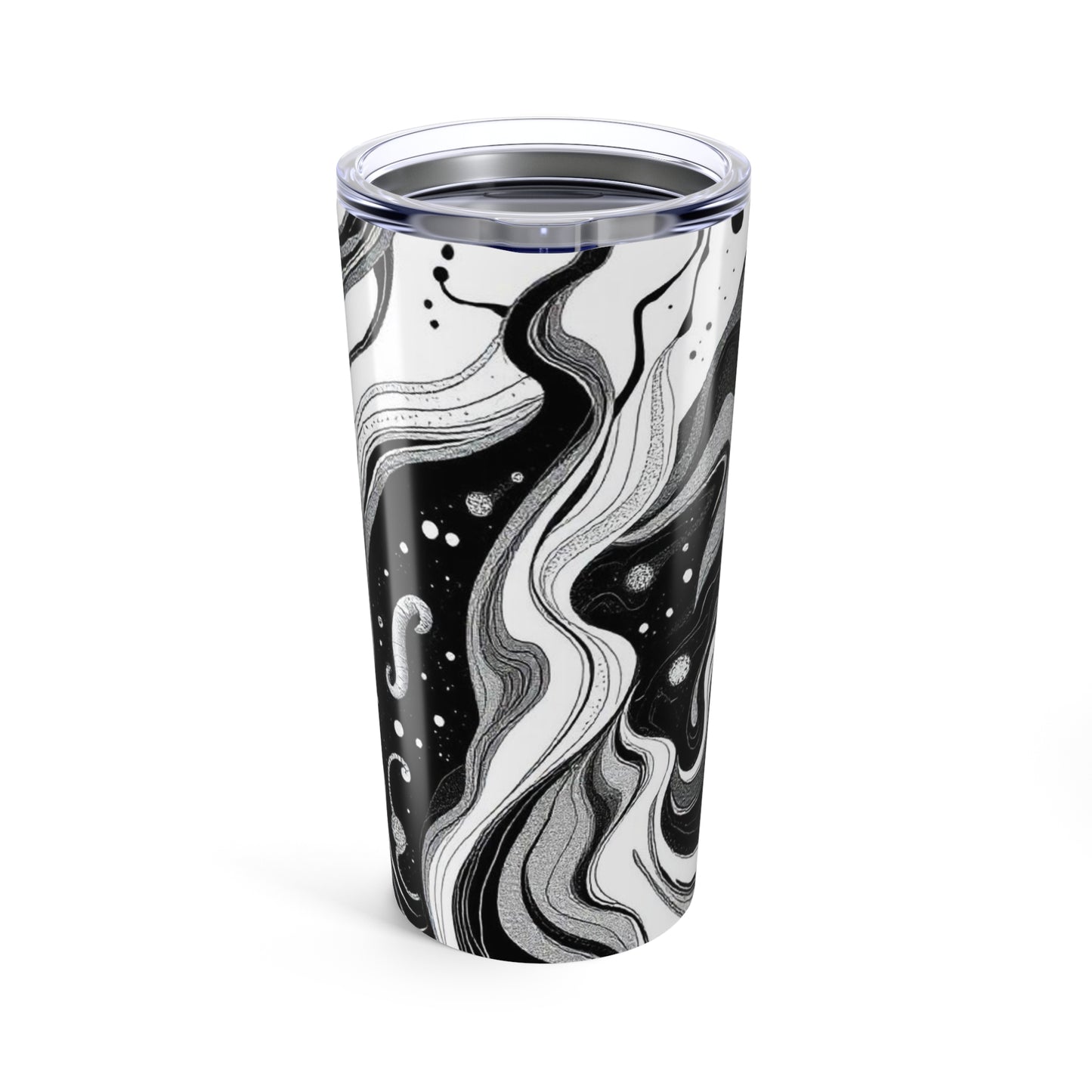 Artistic Black & White Tumbler | 20oz Stainless Steel Travel Mug | Modern Drinkware for Home & Office | Unique Gift for Coffee Lovers, [...]