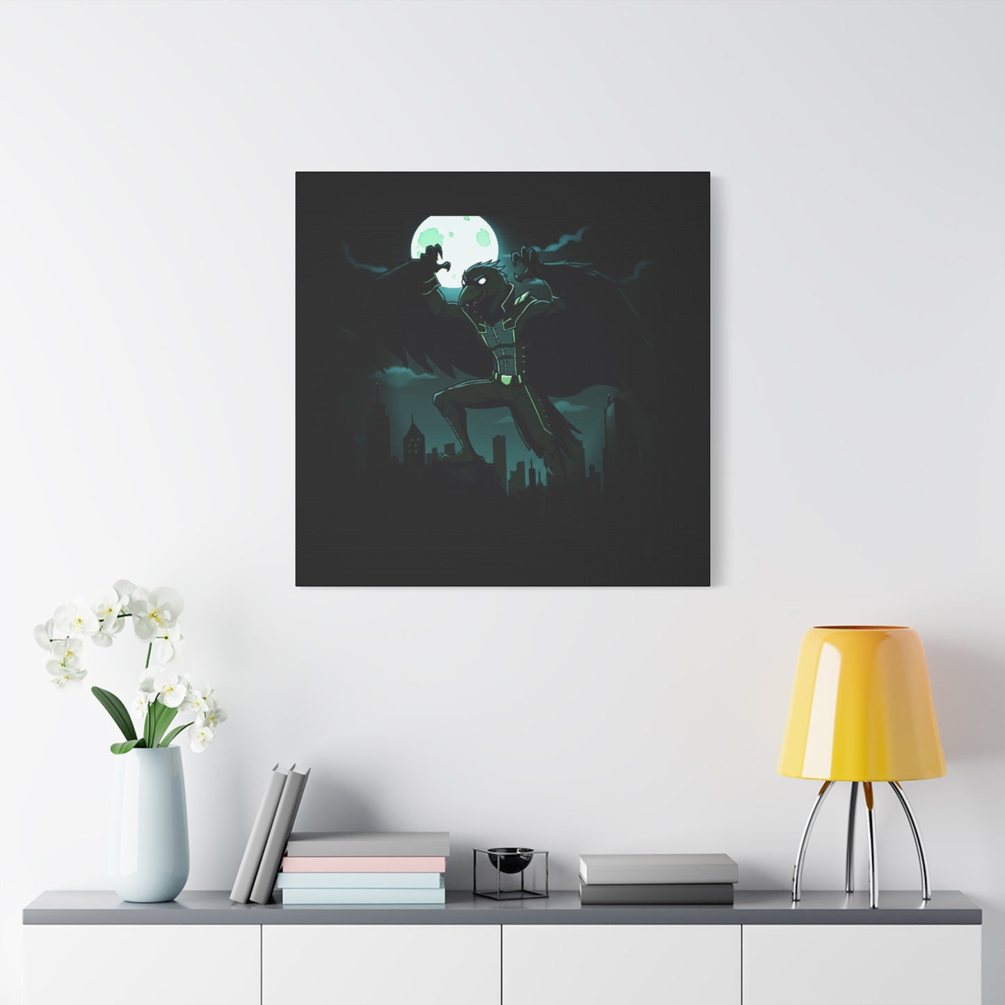 Agent Quacks Series Matte Canvas, Stretched, 1.25" - Nightclaw Design