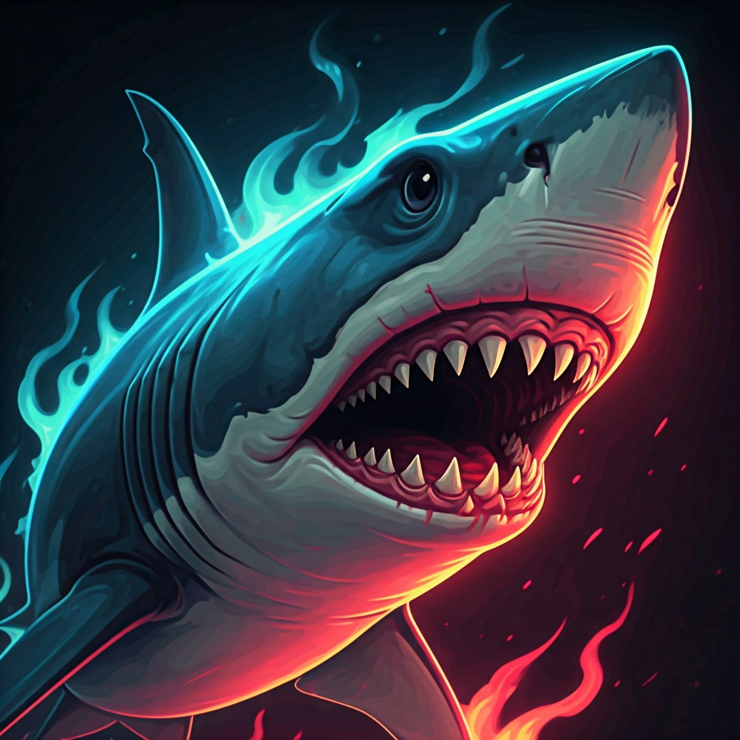 Fire shark bundle pack of 14